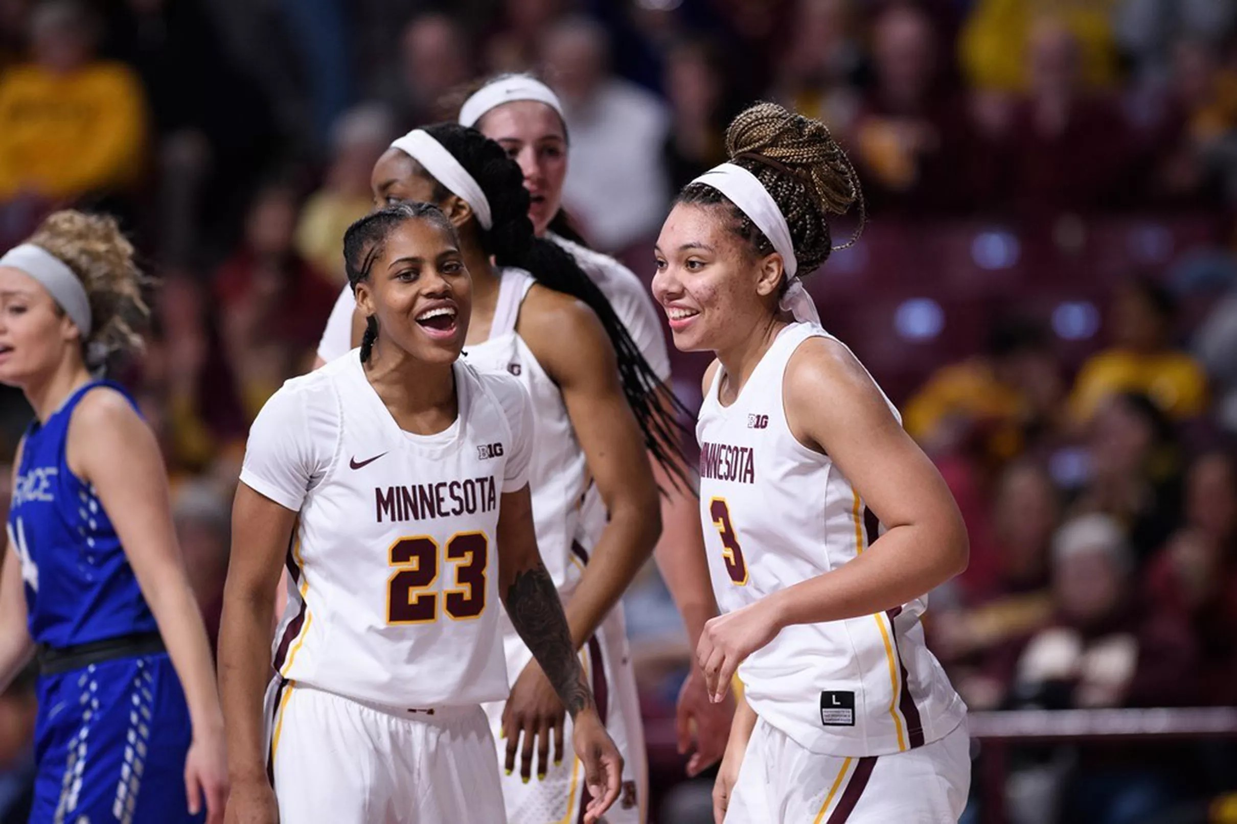 Minnesota Womens Basketball Gophers Move up to 14 in AP Poll