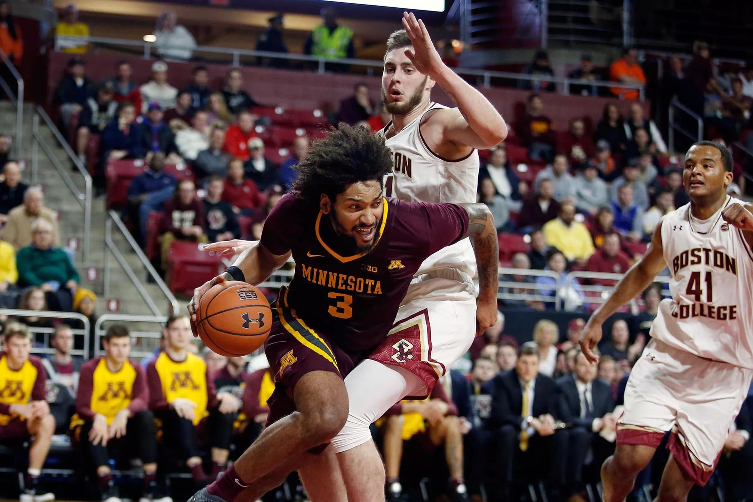 Gopher Basketball Drops ACC/Big Ten Challenge game at Boston College