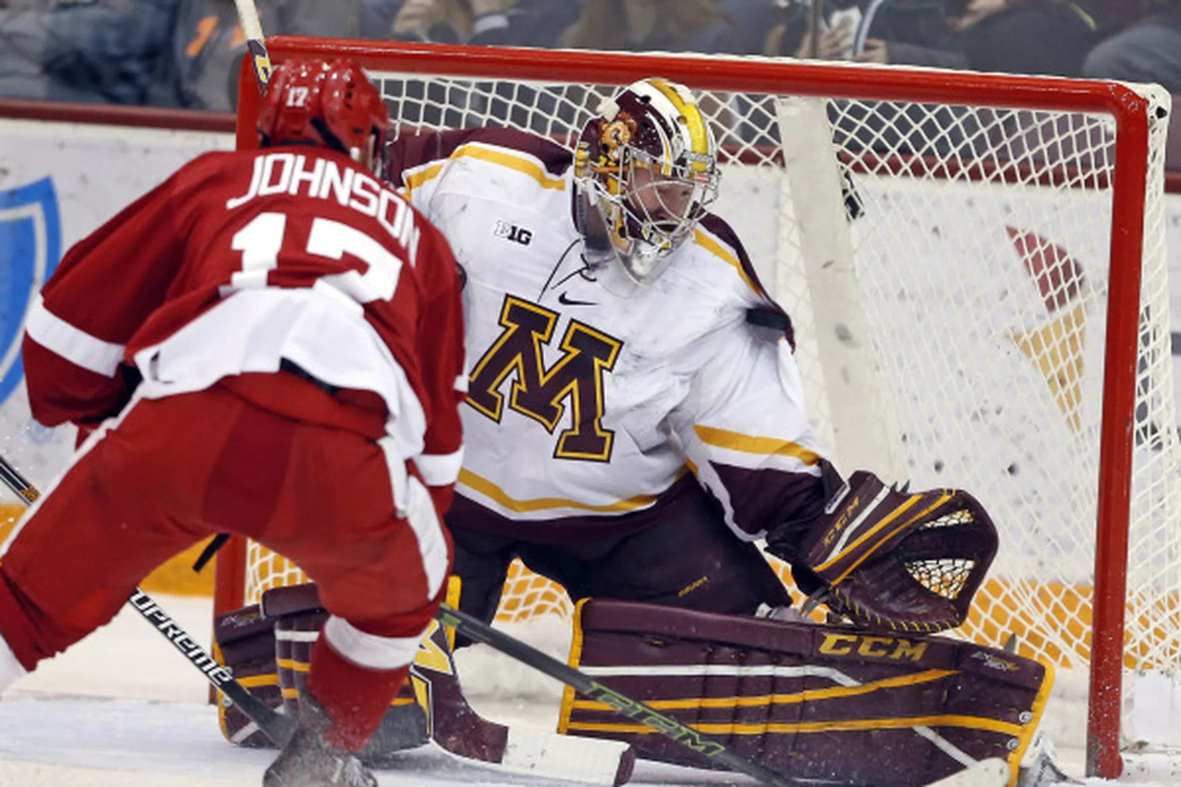 Minnesota Hockey Gophers Open Big Ten Play Against Wisconsin Badgers