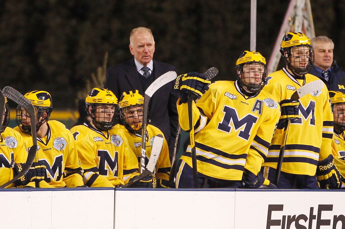 Michigan Hockey Michael Downing Suspended By Big Ten Conference