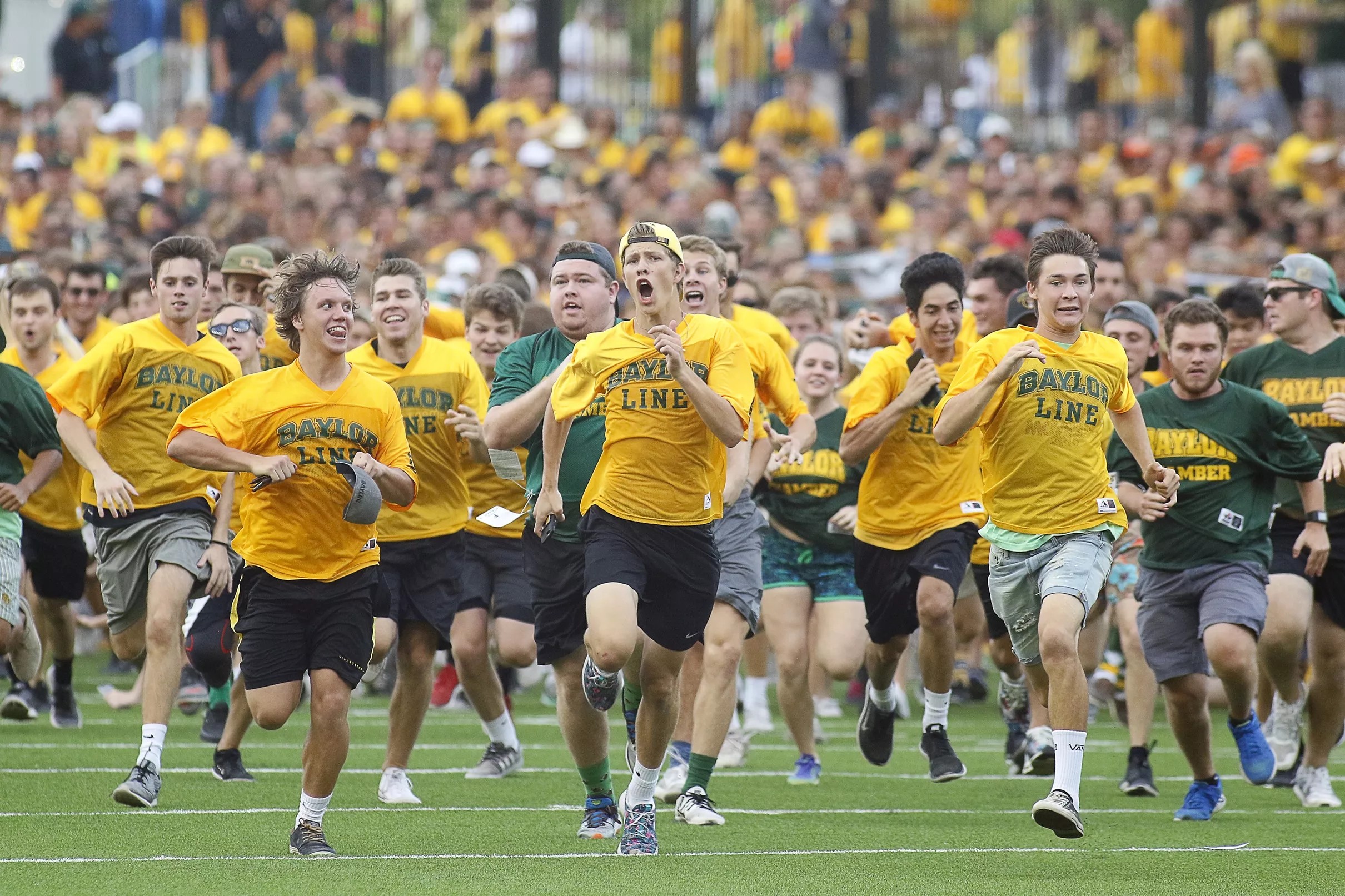 Baylor Plans Ceremonial Running of the Line for Texas Game