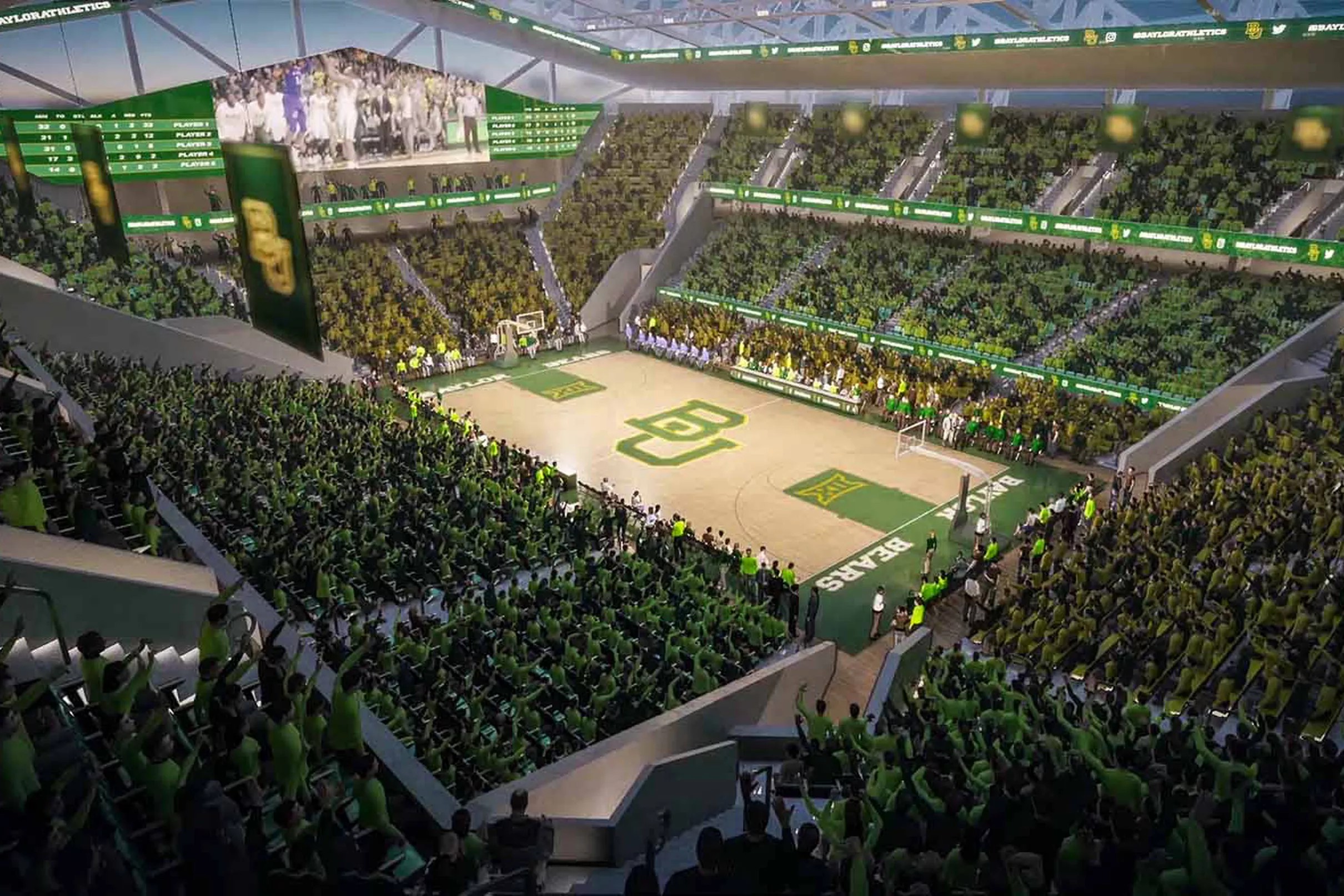 Baylor Announces Plan for New Basketball Arena and Other Facilities