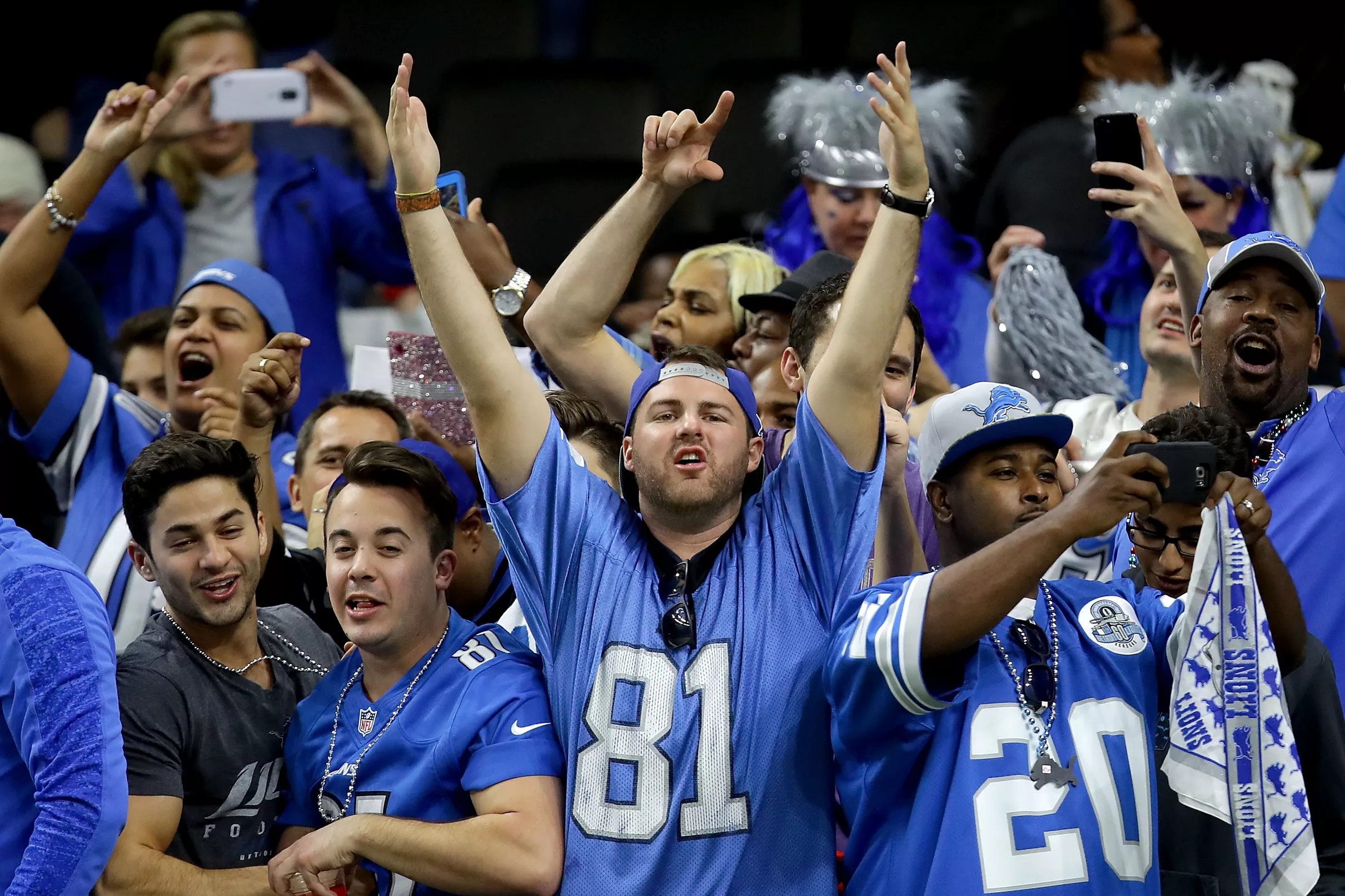 WATCH LIVE Detroit Lions Draft Party reacts to firstround pick
