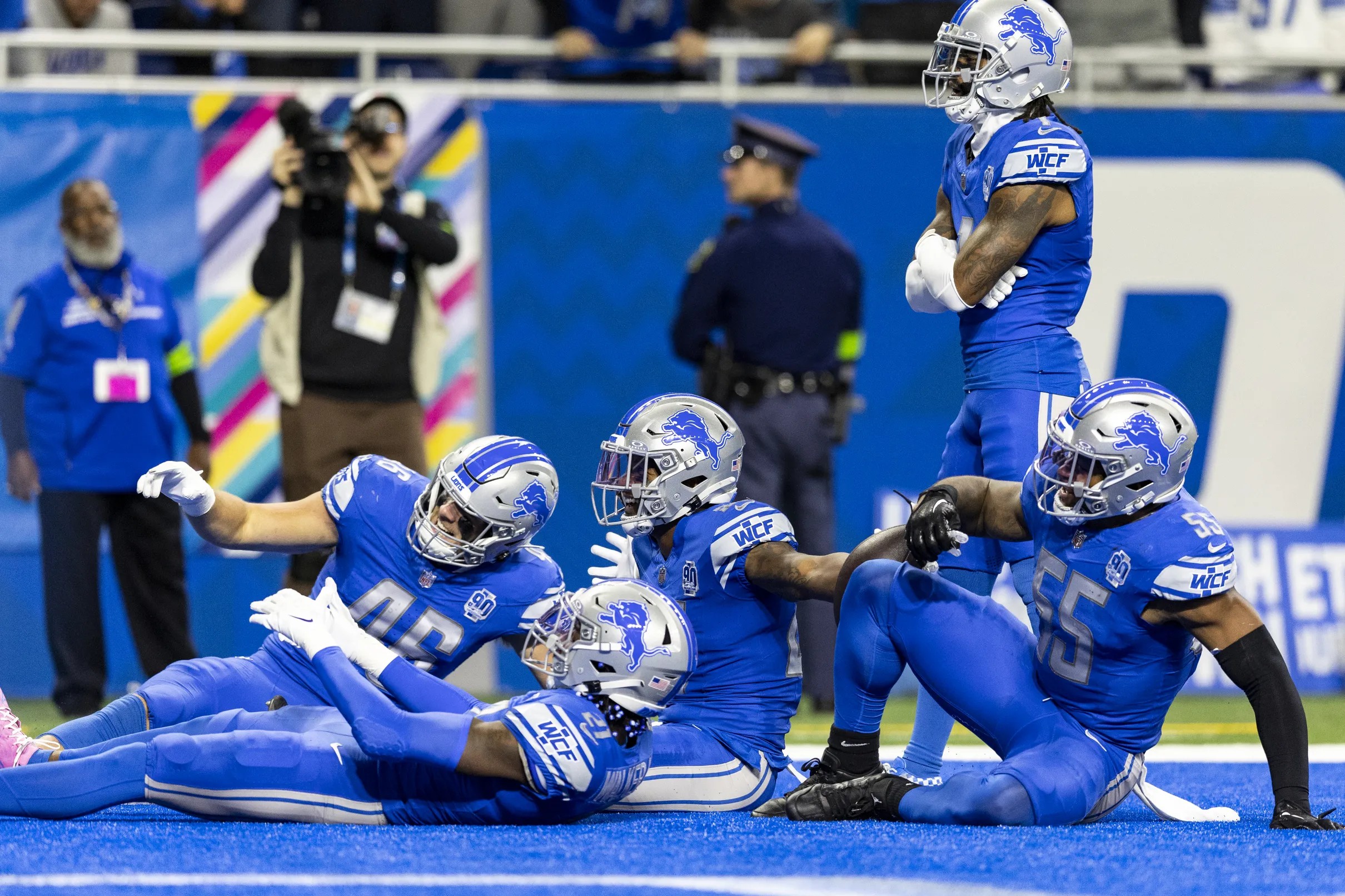 WCF' on Detroit Lions jersey: What does it stand for?