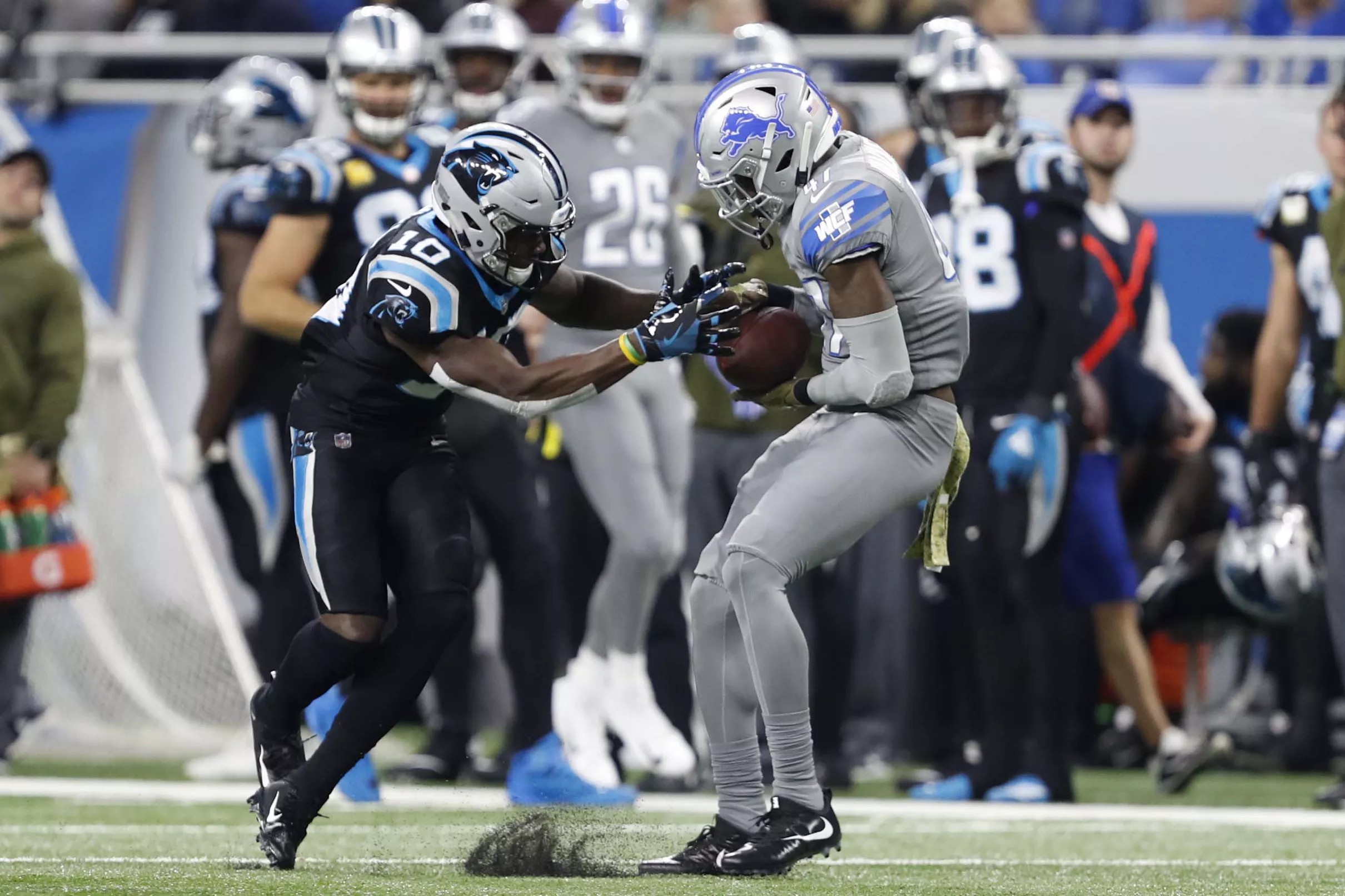 Detroit Lions Week 11 PFF grades Tracy Walker, Kenny Golladay impress