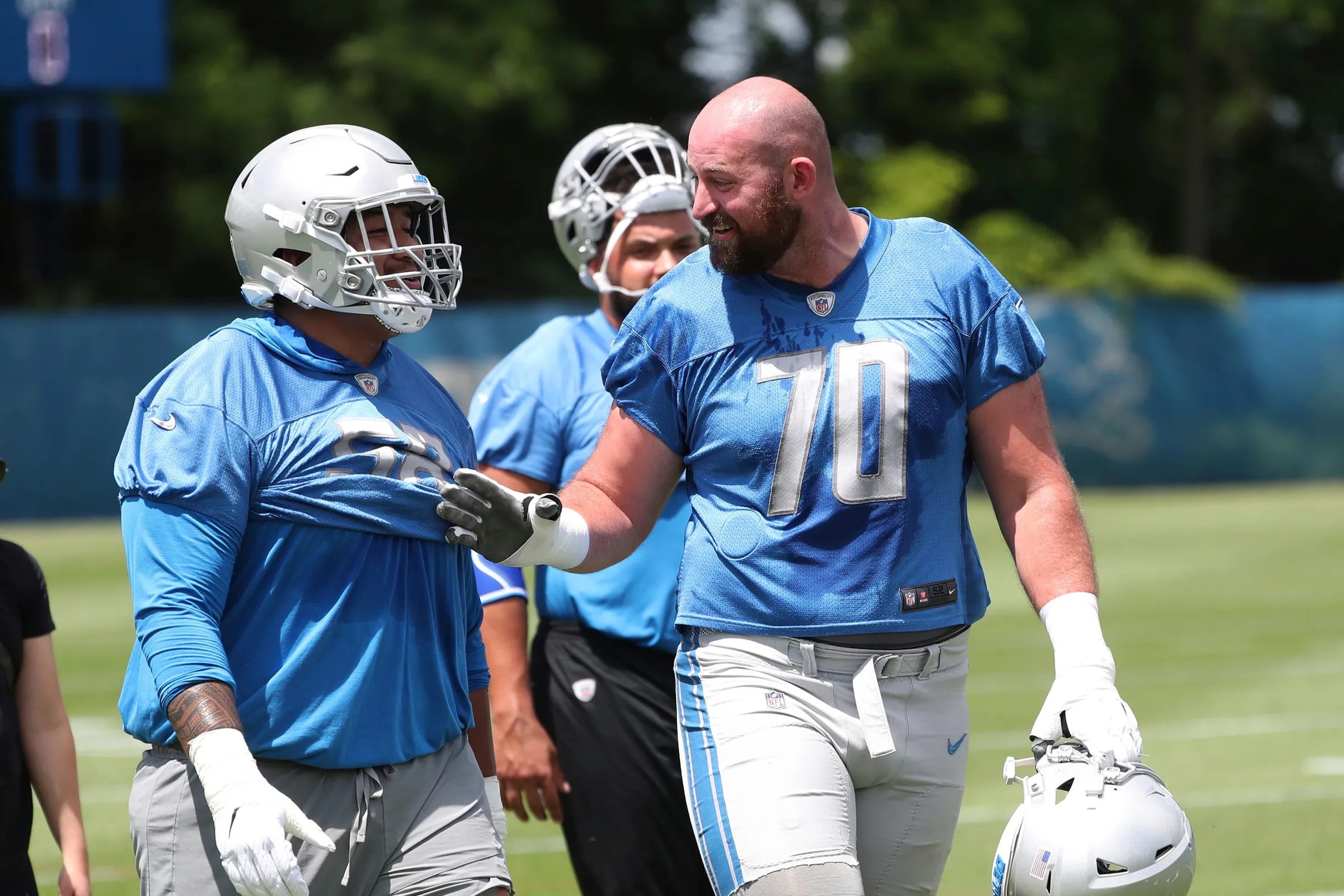 Detroit Lions 2022 training camp battle preview Who is OT4, will they