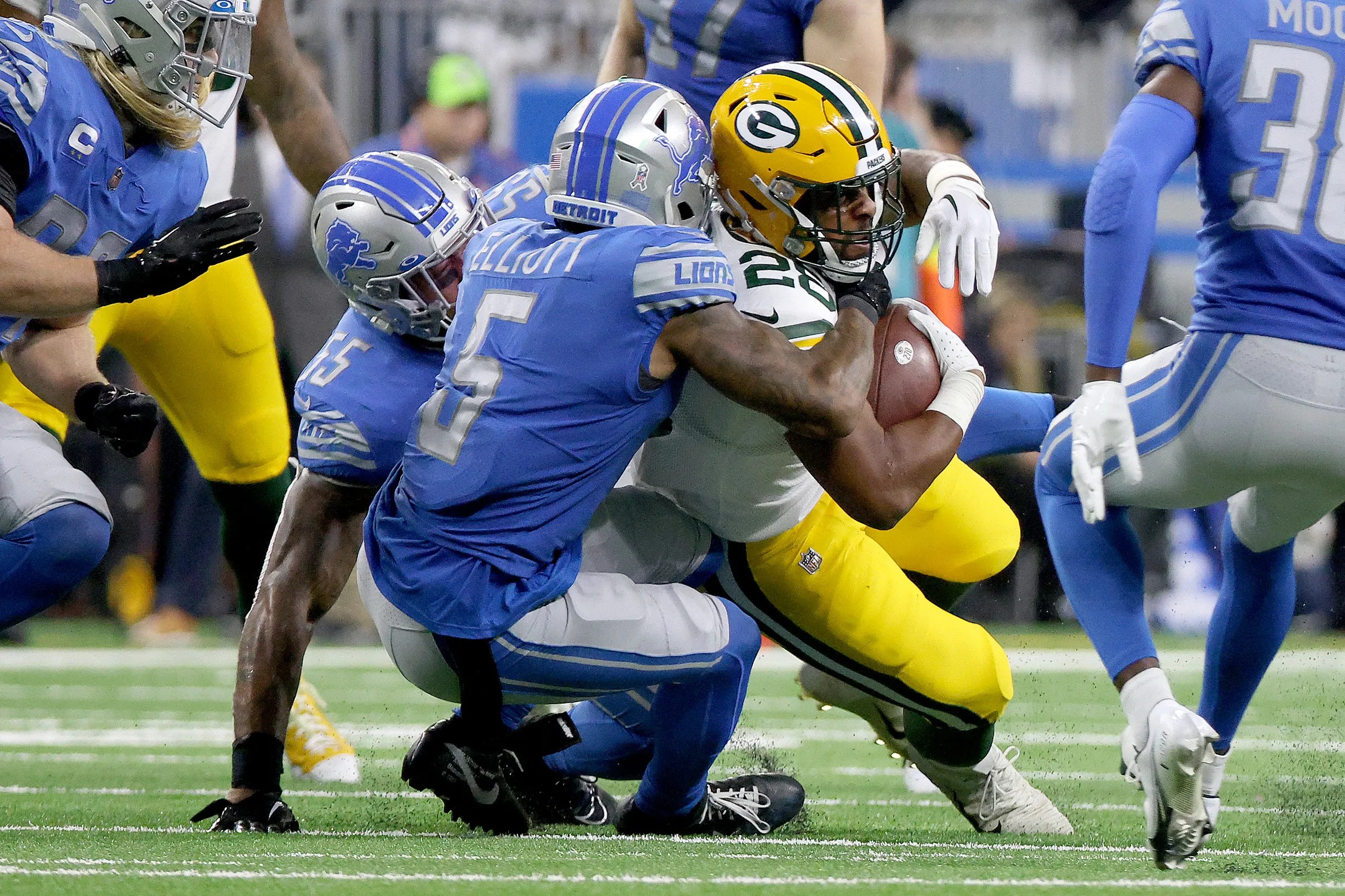 Detroit Lions Week 18 Injury Designations: DeShon Elliott Expected To ...