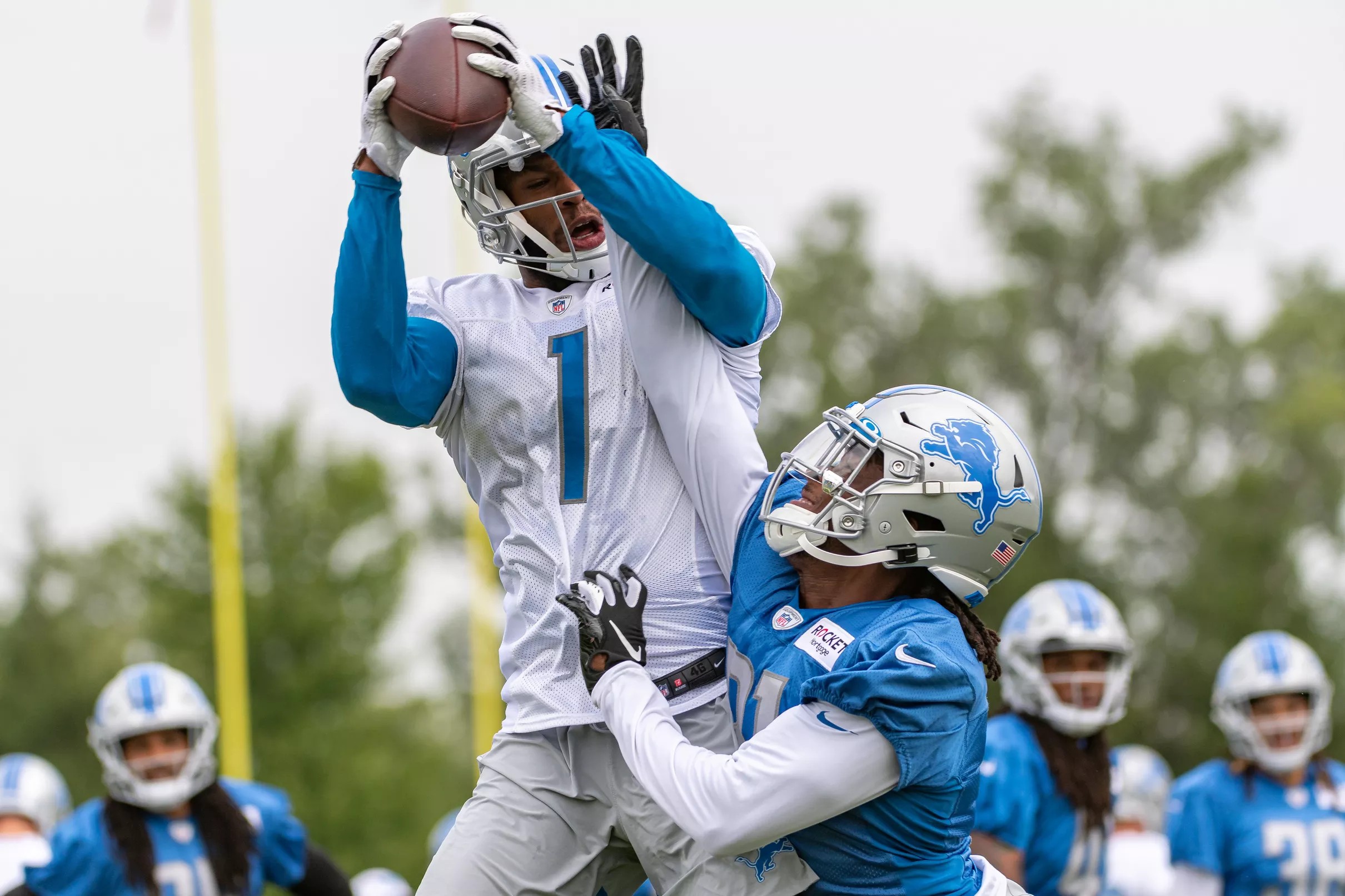 NFL roster cuts Detroit Lions waiving WR Jonathan Duhart