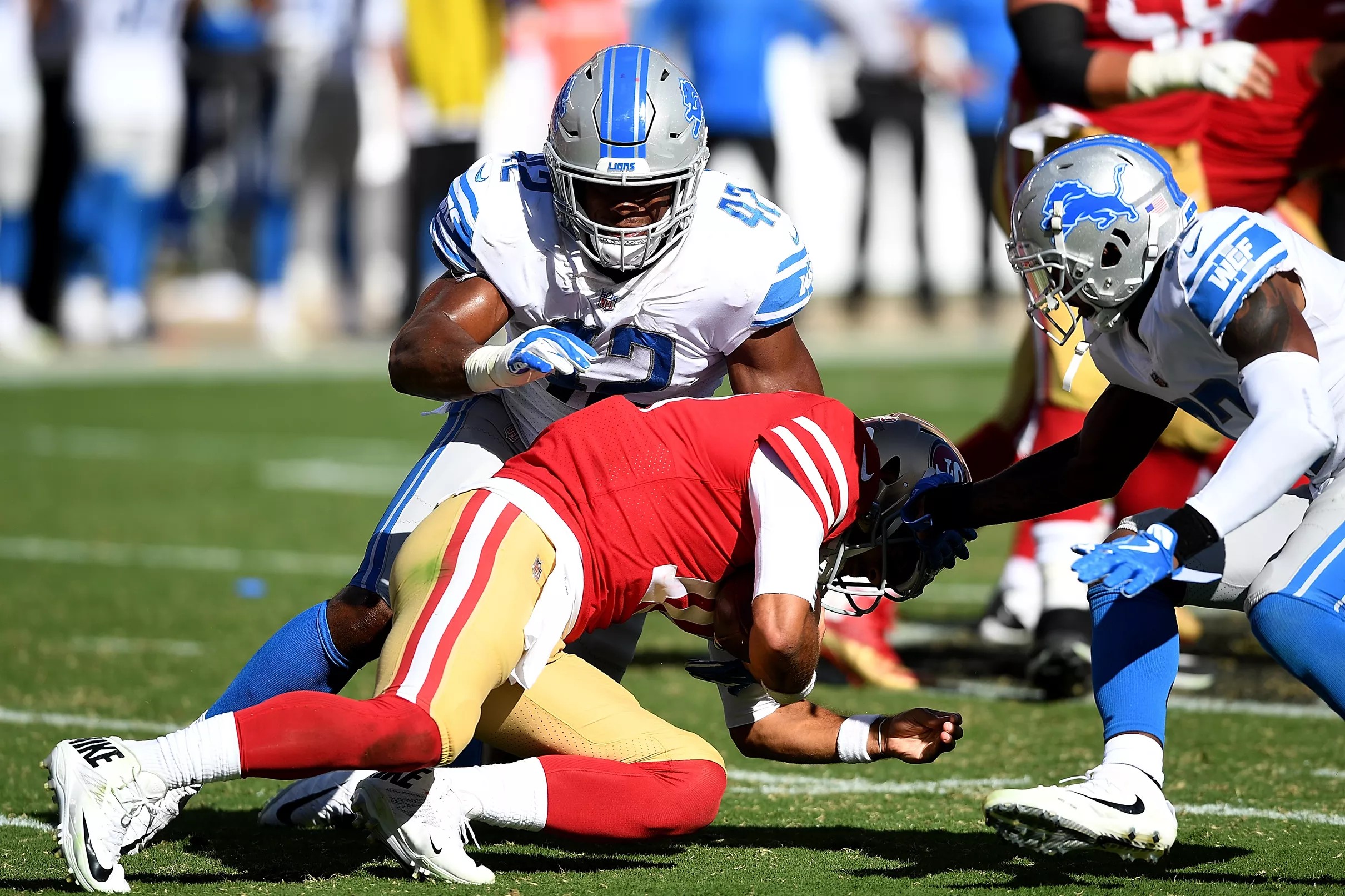 Detroit Lions vs. San Francisco 49ers Who gets the game ball?