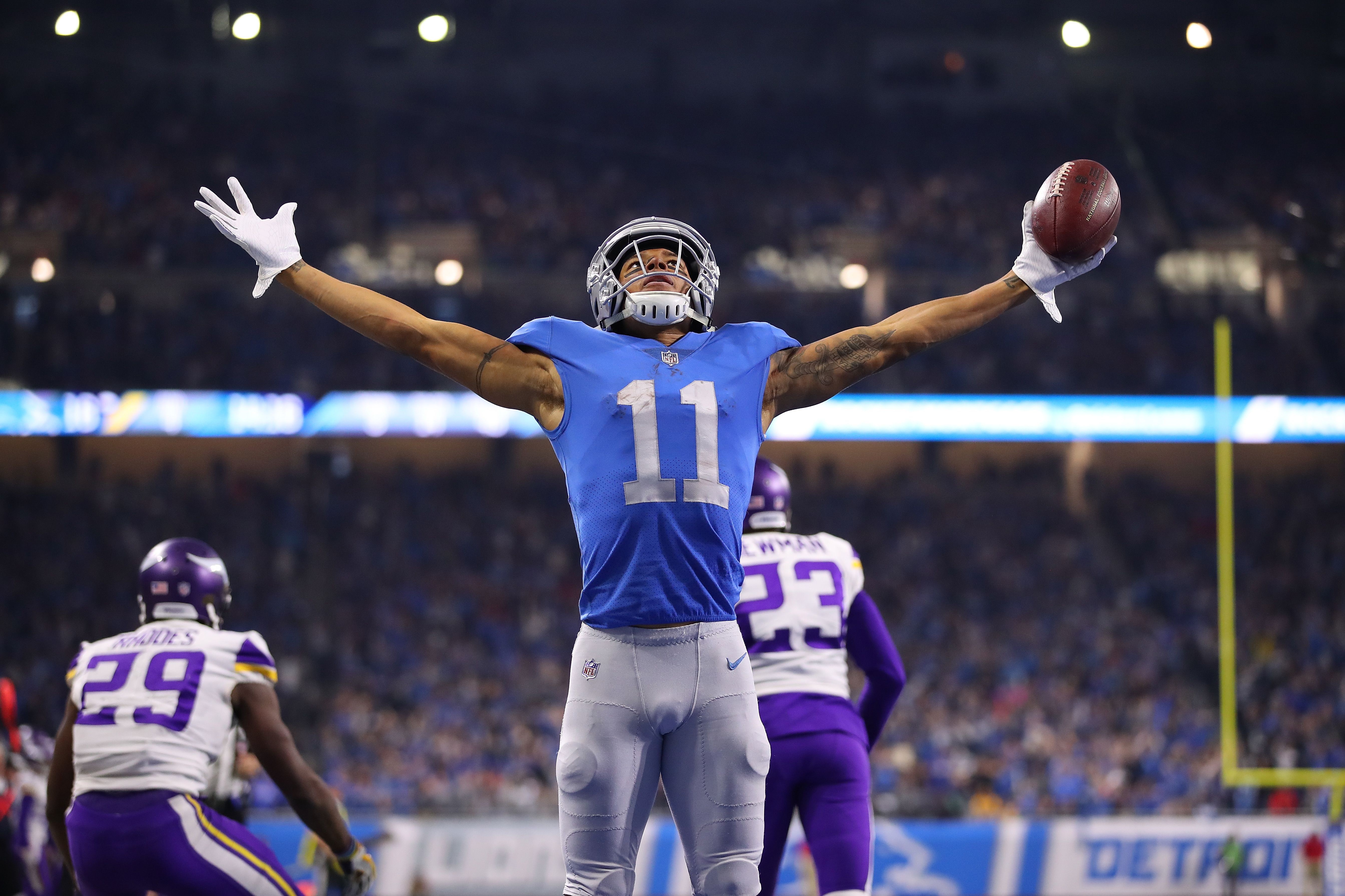 Detroit Lions receiver steps up his game in Year Two