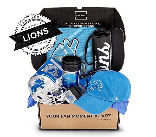 A Detroit Lions Fanchest is the perfect holiday gift