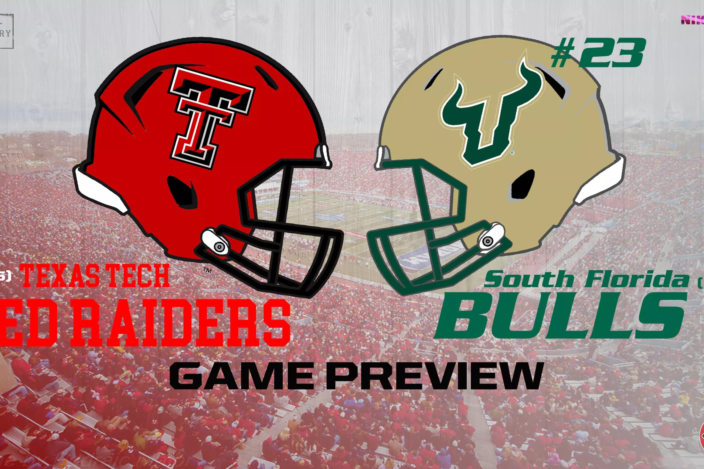 Bowl Preview Texas Tech vs South Florida