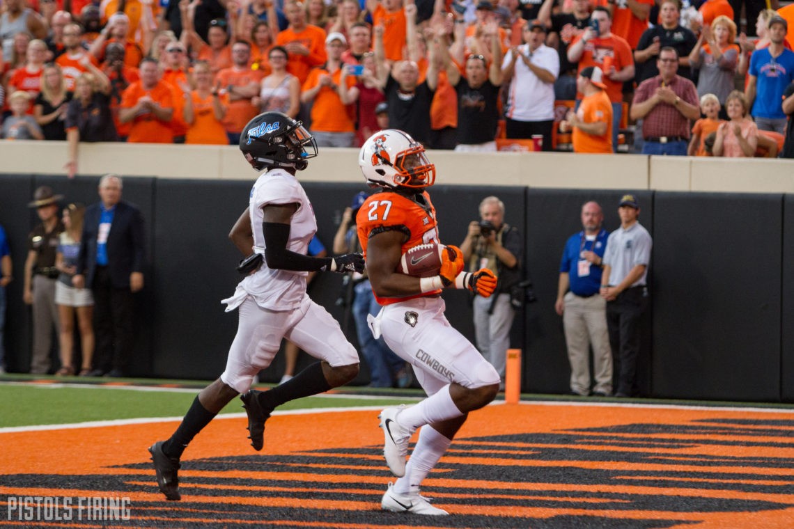 2017 Grades How Oklahoma State Running Backs Fared