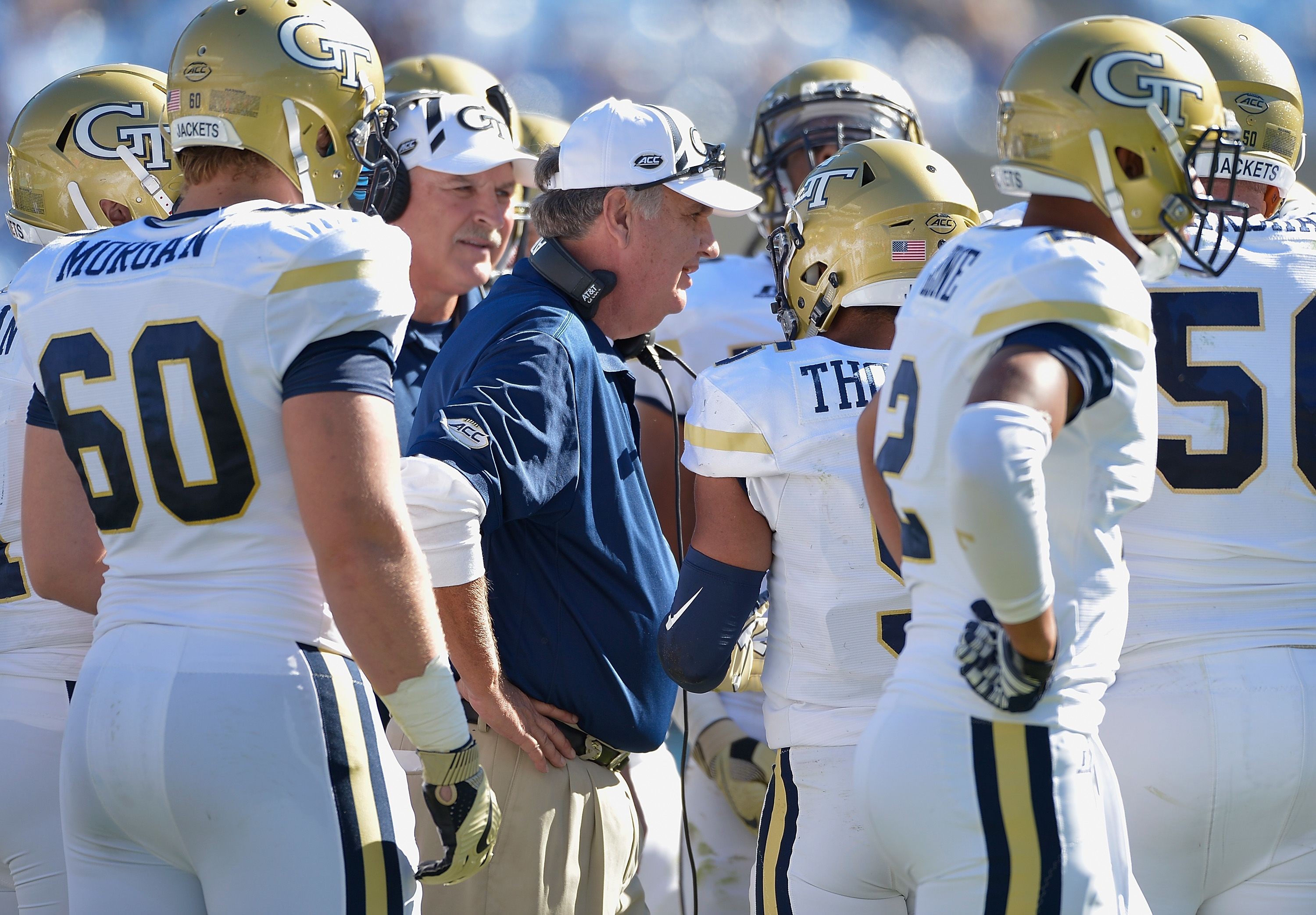 Tech Football Lucas Johnson, Tobias Oliver give Jackets strong