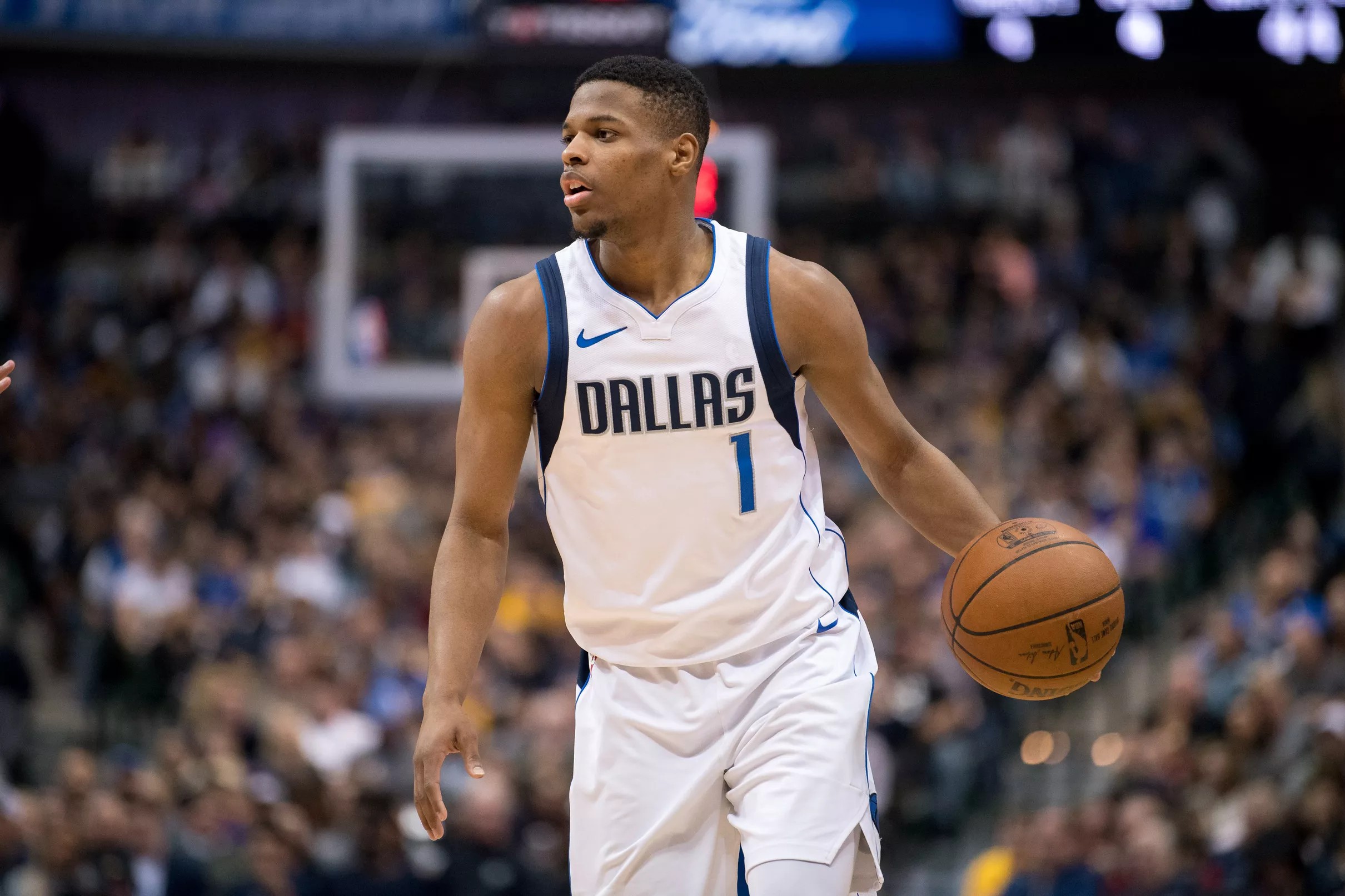 Dennis Smith had the dunk of the night at the NBA Slam Dunk Competition