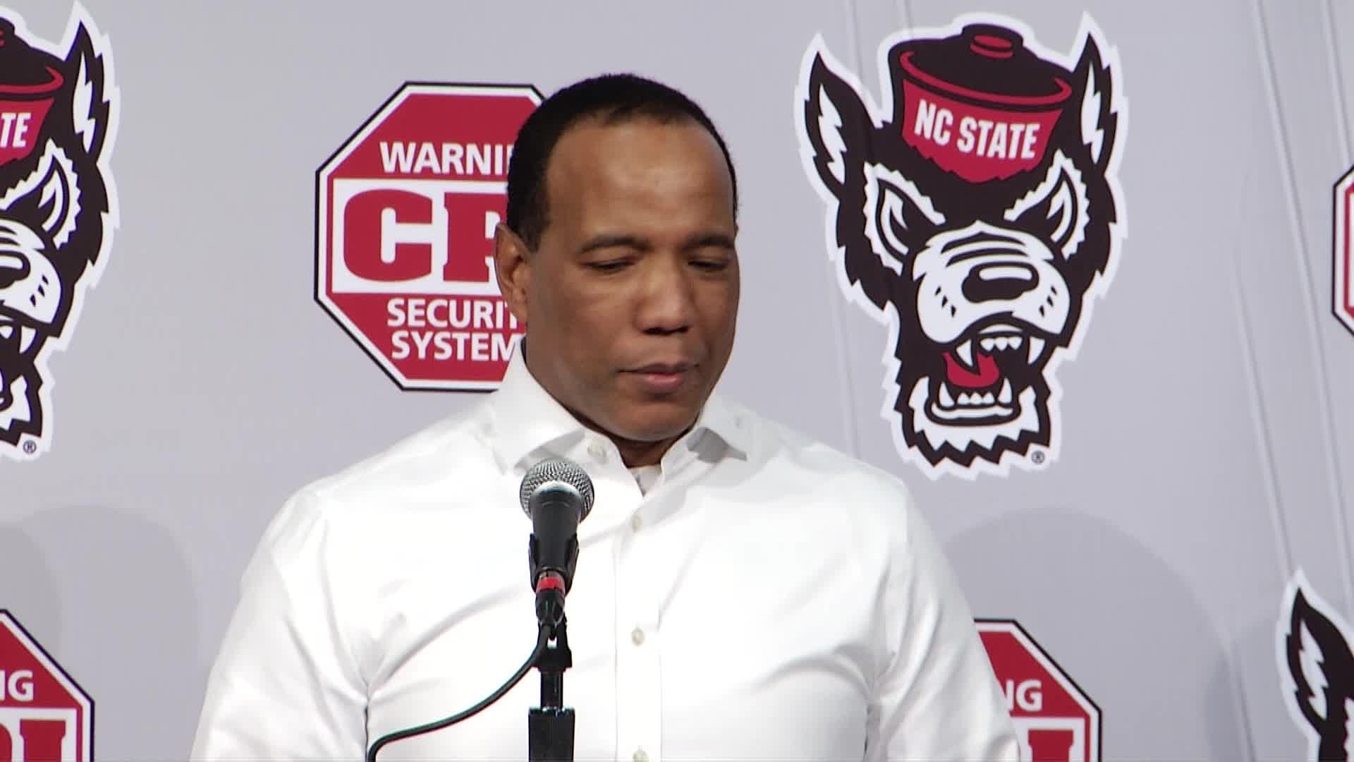 VIDEO Kevin Keatts Press Conference After NC State Beat USC Upstate 9871