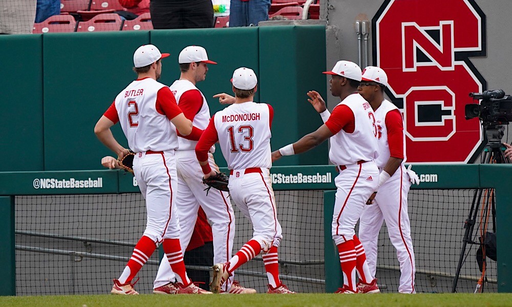 NC State Baseball Moves Up to 2 in the NATION