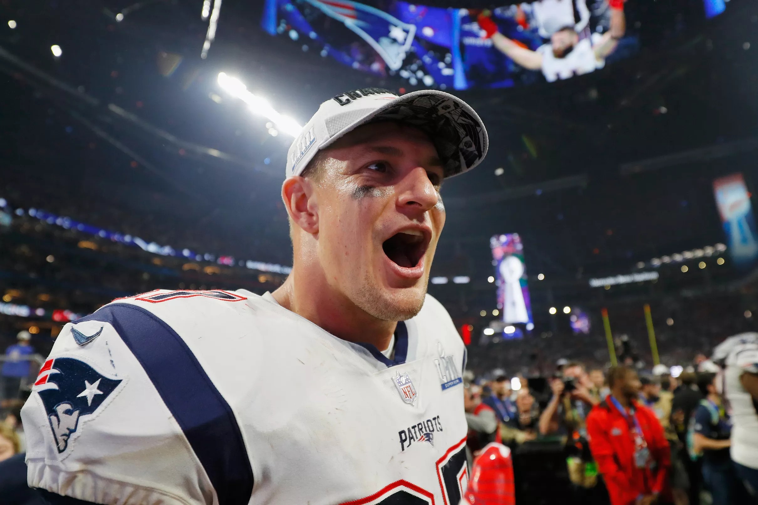 Rob Gronkowski wins third Super Bowl as Patriots top Rams