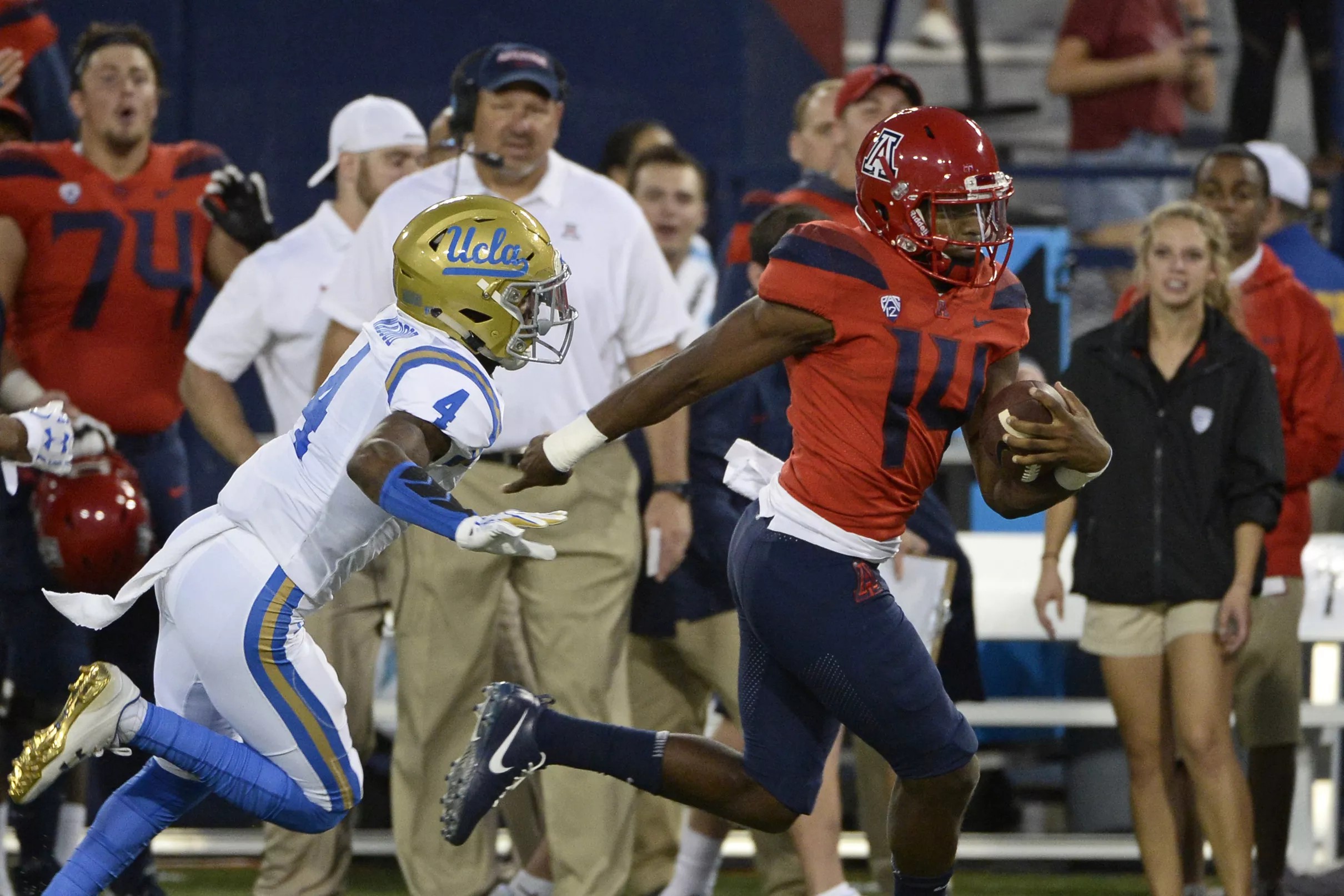 UCLA Vs. Arizona Final Score: Khalil Tate Outduels Josh Rosen As ...