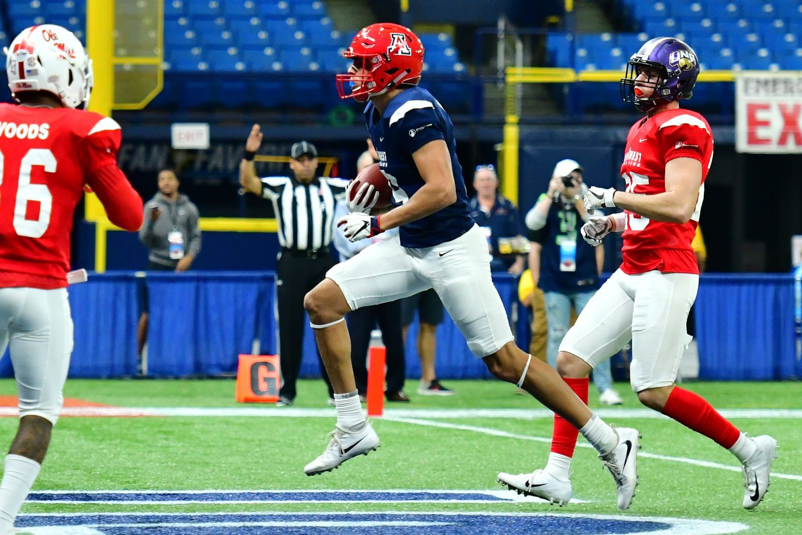 Arizona Football Shawn Poindexter impresses at EastWest Shrine Bowl