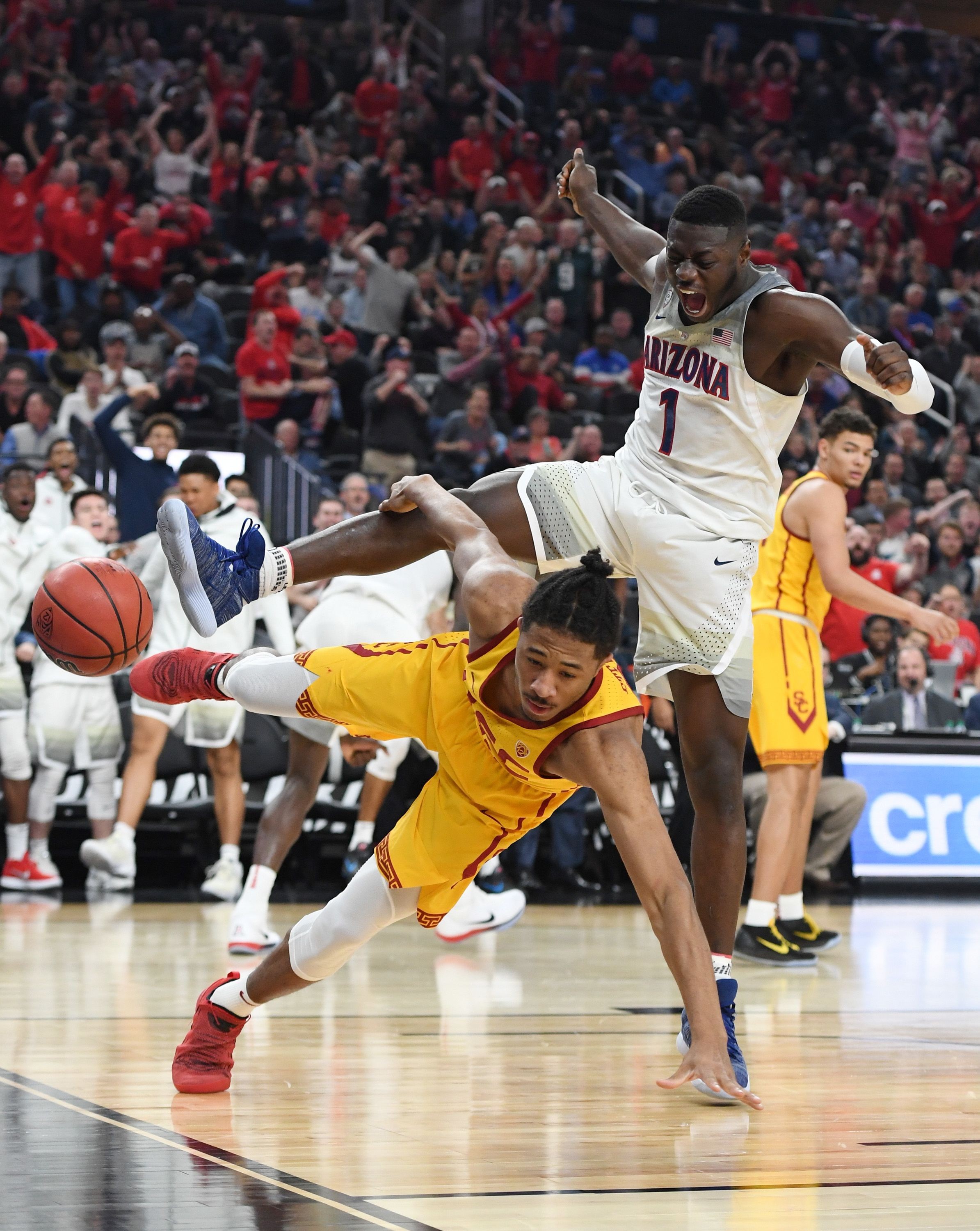 Pac 12 Tournament Champions Arizona Basketball Wins 3 Times In 3 Days 6873