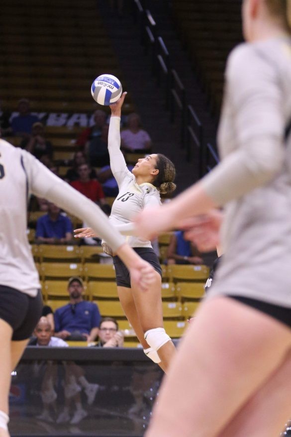 Colorado volleyball wins first match of Colorado Classic, 31.