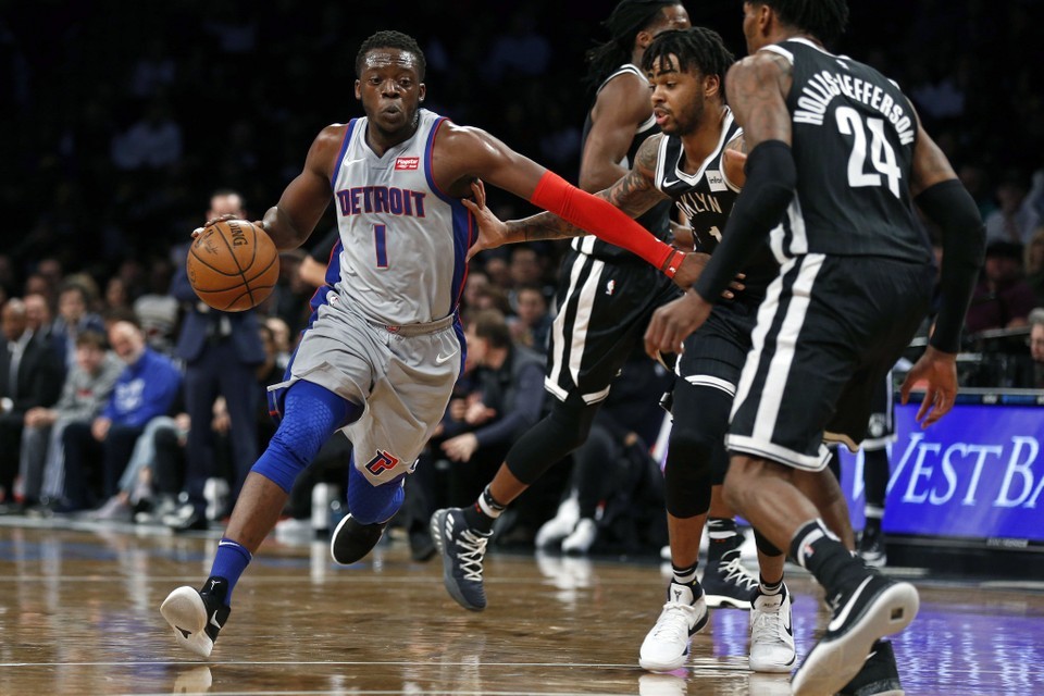 Reggie Jackson scores 29, Andre Drummond ejected as Pistons win fifth