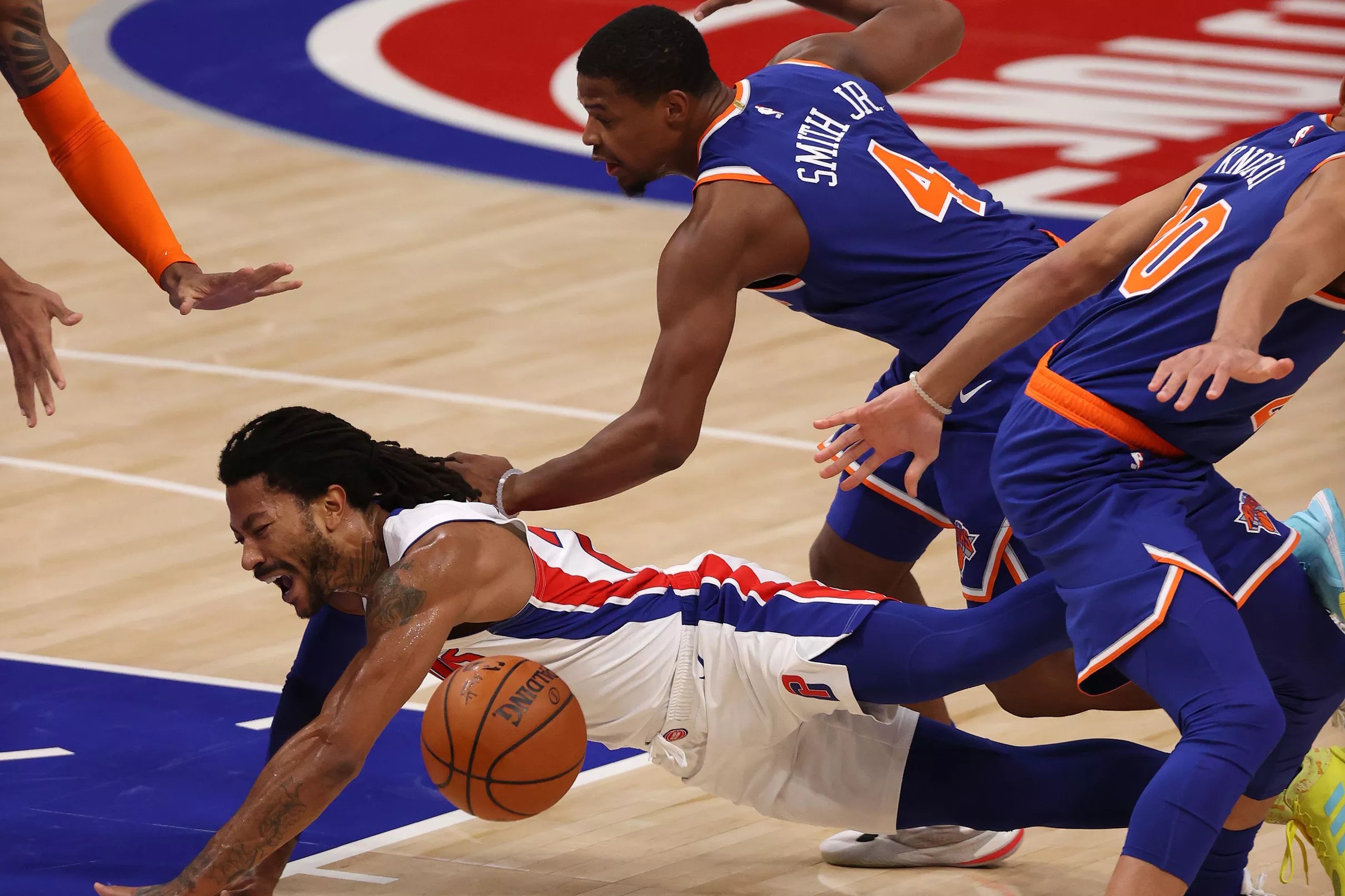 Pistons vs. Knicks Pistons seek revenge
