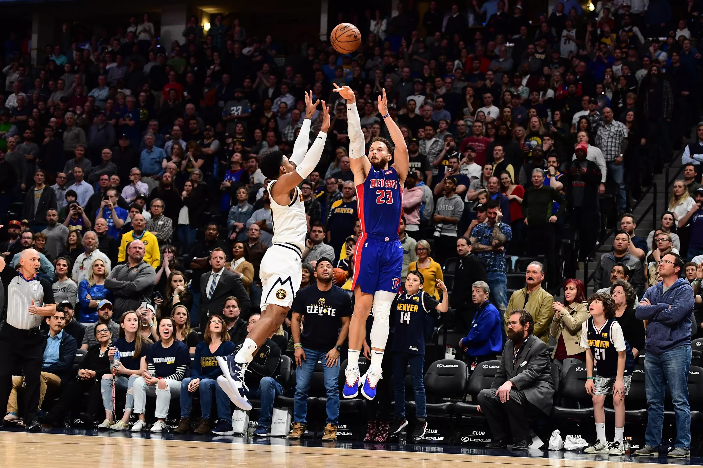 Pistons at Nuggets final score 26 point comeback falls just short