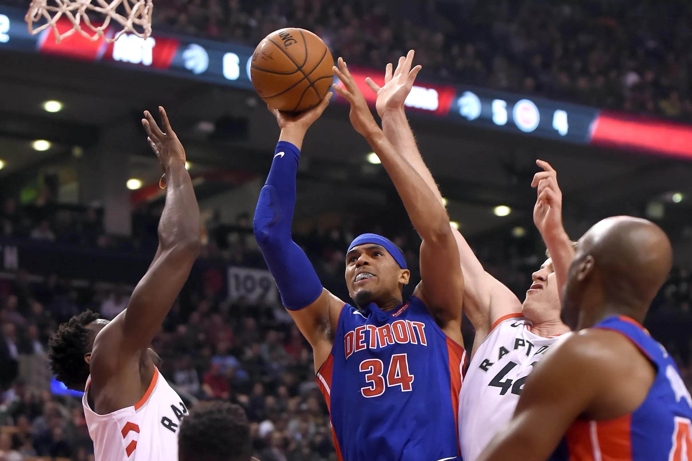 Pistons vs. Raptors final score: Pistons play hard, not smart, fall 96-91