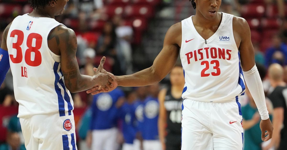 Pistons Summer League Schedule Released