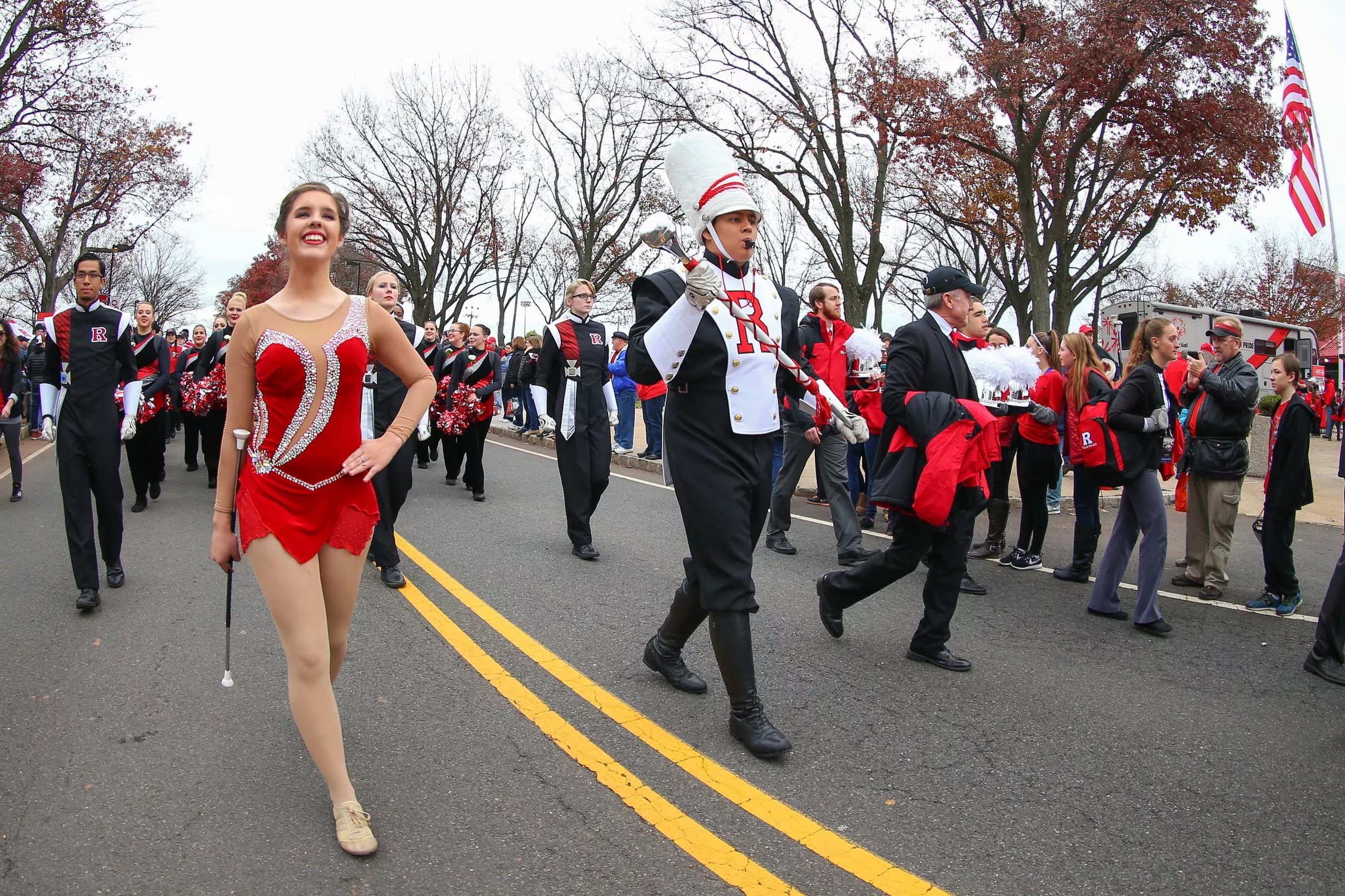 Rutgers Marching Band Director Todd Nichols Discusses Debut