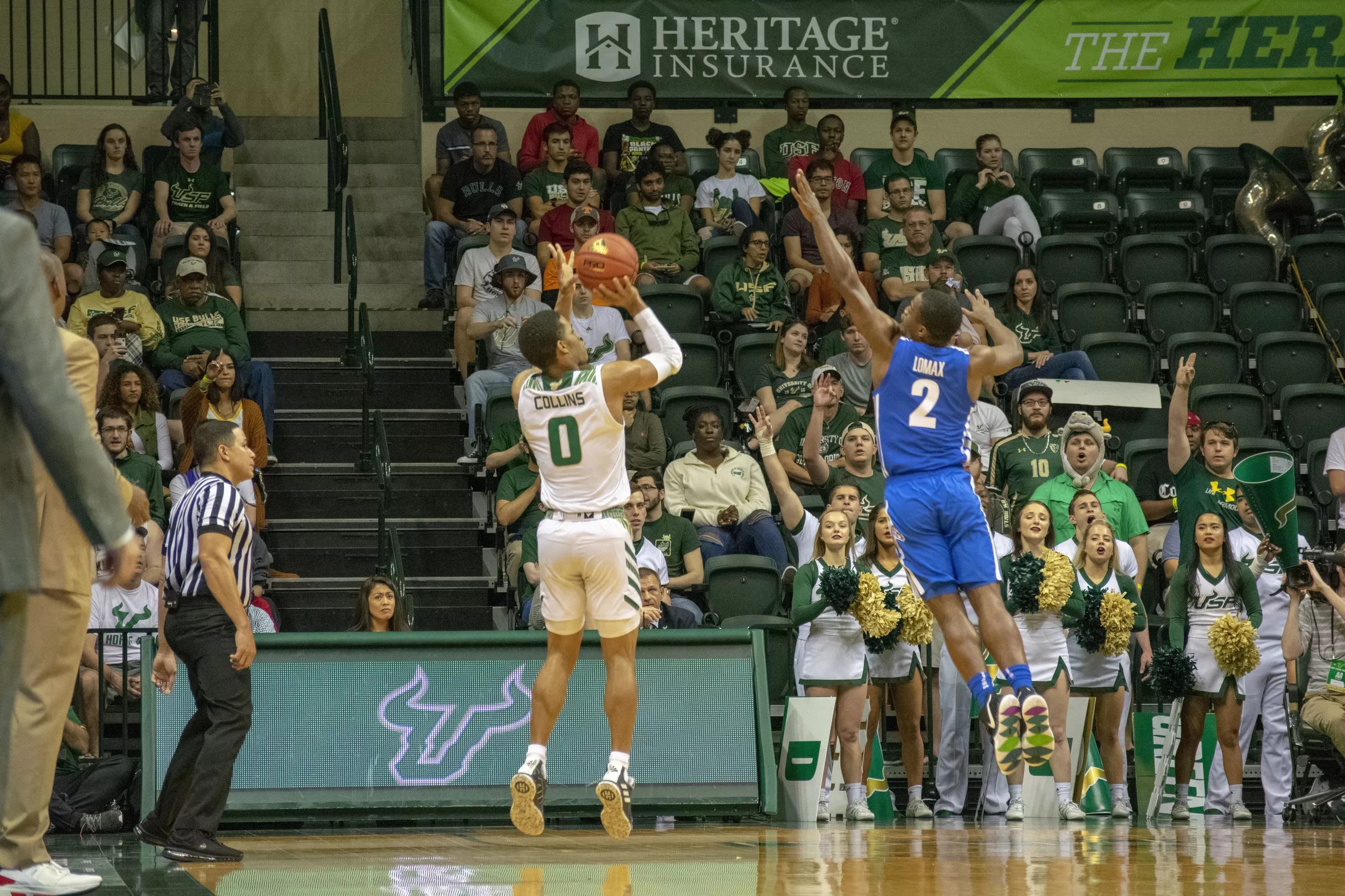 First Half Surge Lifts USF Men’s Basketball Past Memphis 84-78