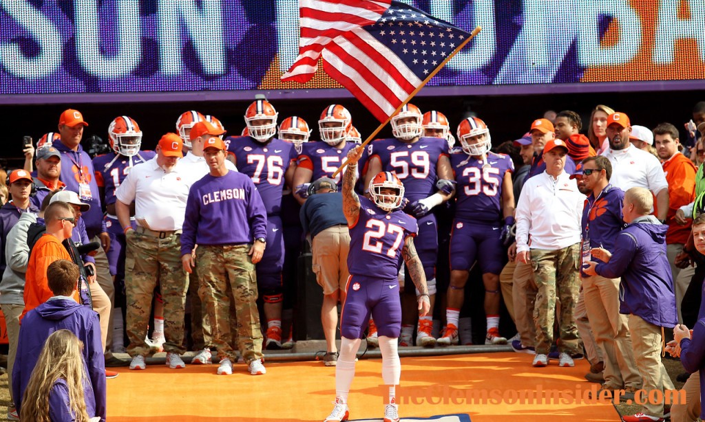 clemson military appreciation shirt