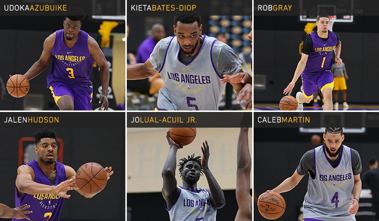 Lakers Draft Workouts May 7, 2018