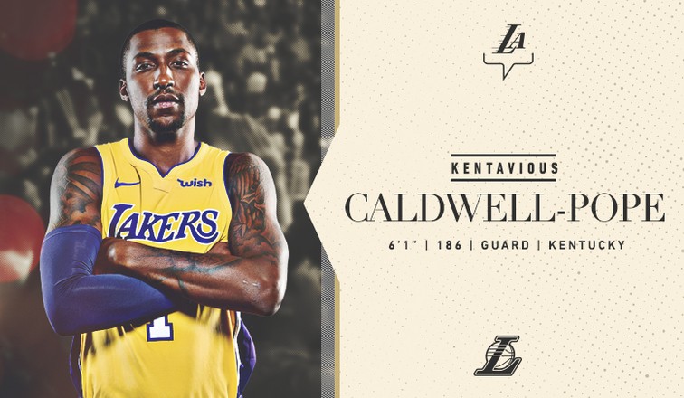 caldwell pope lakers jersey