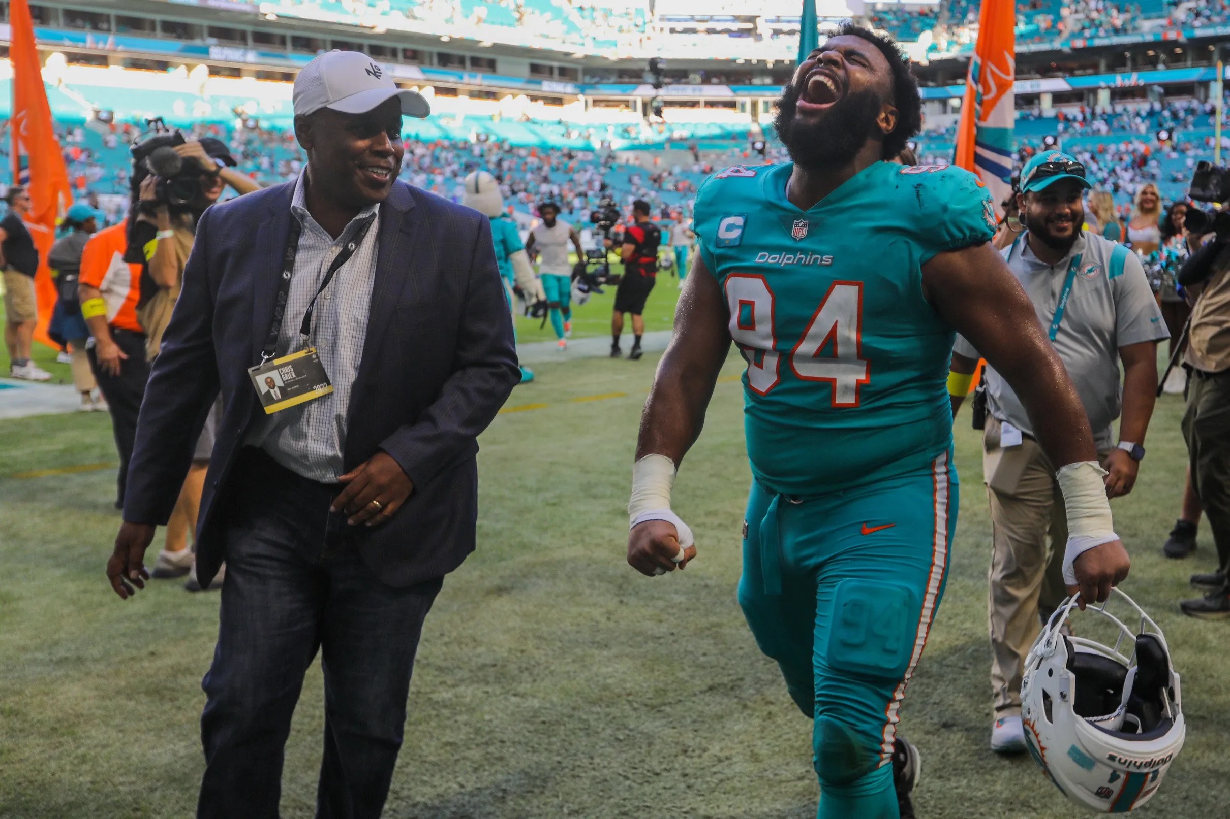 5/30/23 UPDATE: Miami Dolphins Orange Jersey Award TRACKER; a big time  defender joins the party! - The Phinsider