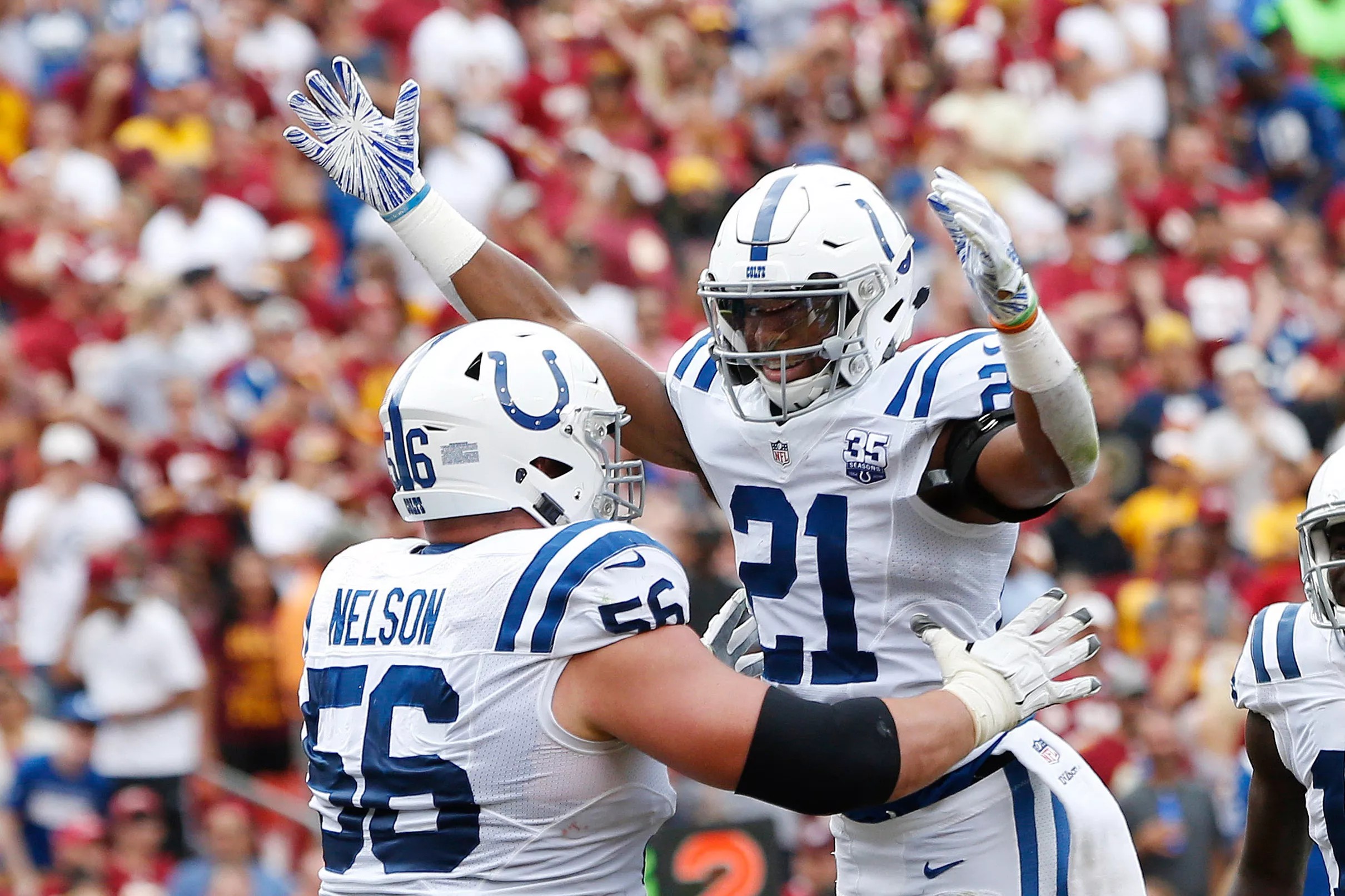 Here’s how good the Colts offensive line has been on their fourgame