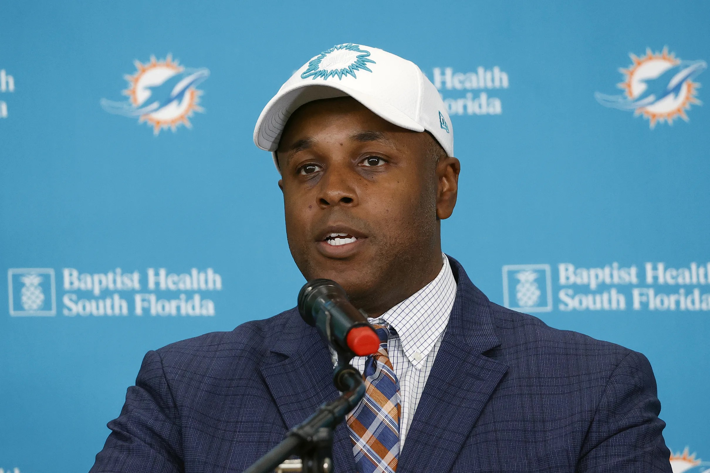 The Splash Zone 4/21/22 Chris Grier’s PreDraft Press Conference
