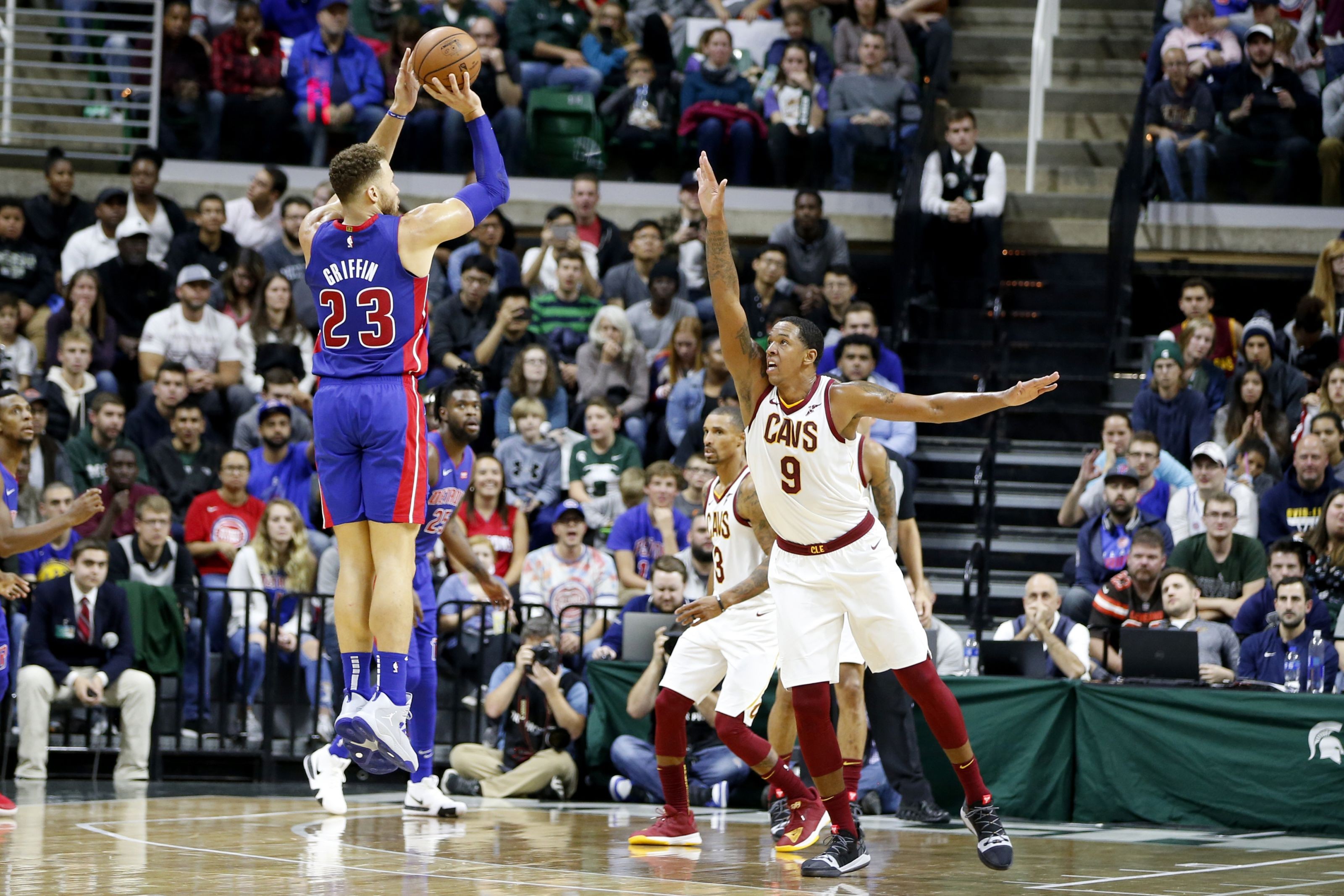 Detroit Pistons finish preseason with 129110 win over Cavaliers