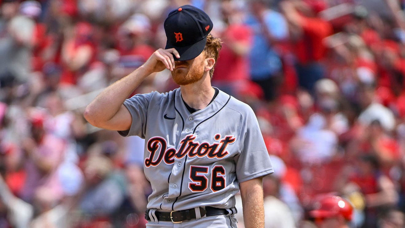 Tigers win 6-5 in 10 over Cardinals