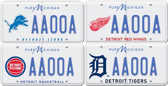 Detroit Sports License Plates Unveiled: How To Get One