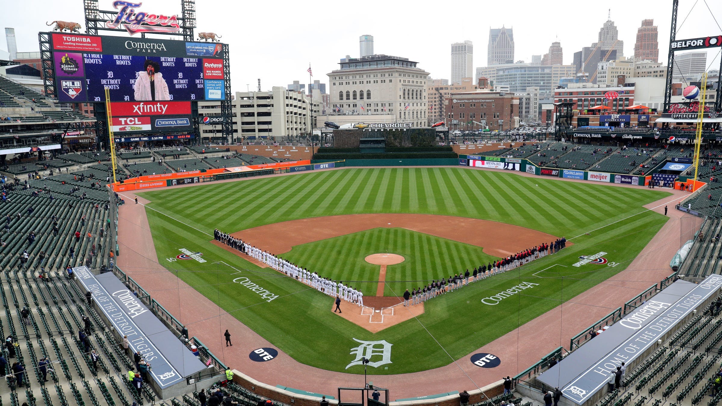 Detroit Tigers Opening Day 2022 Your guide to weather, parking