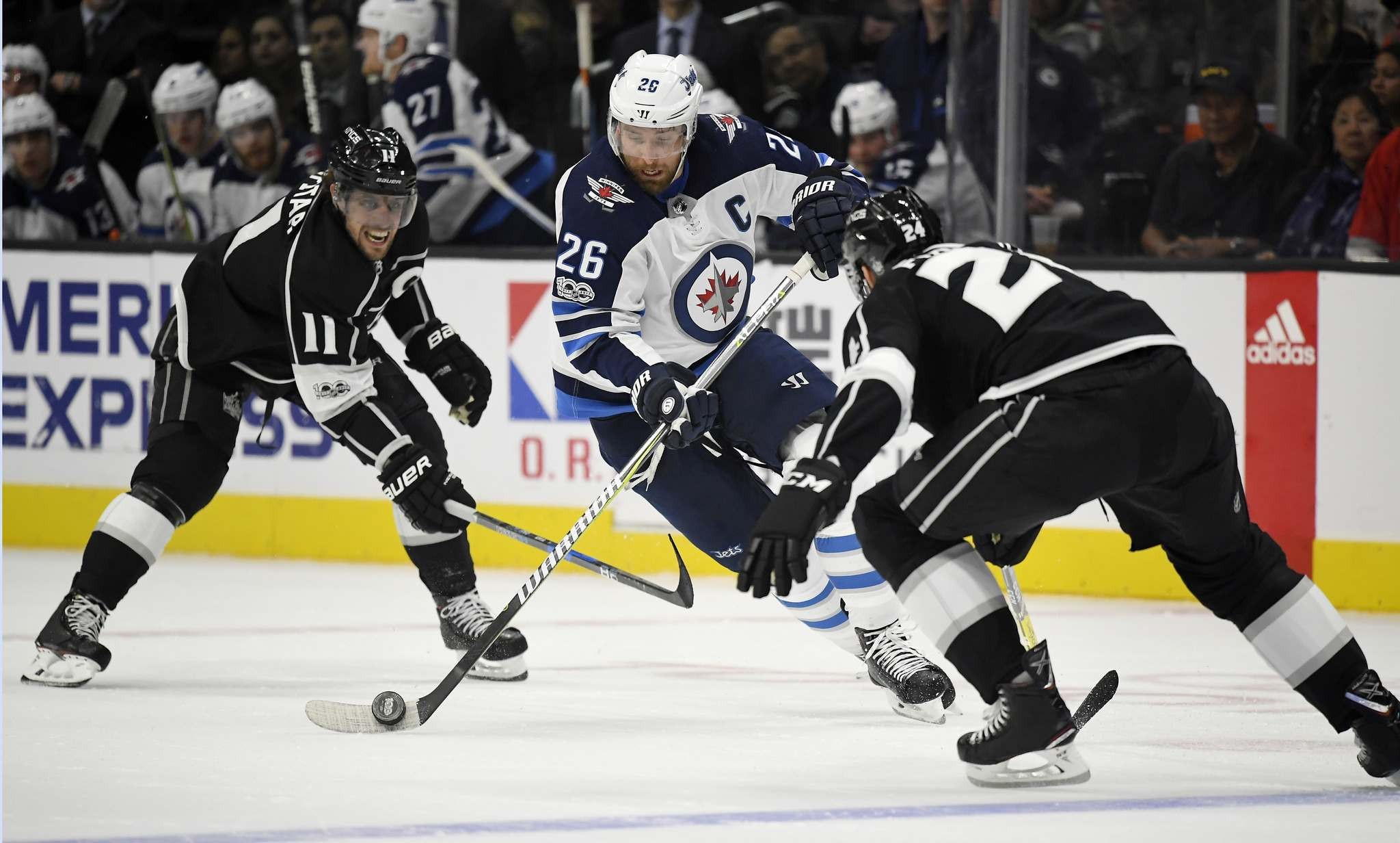 Jets clip Kings 2-1 in closely contested affair 