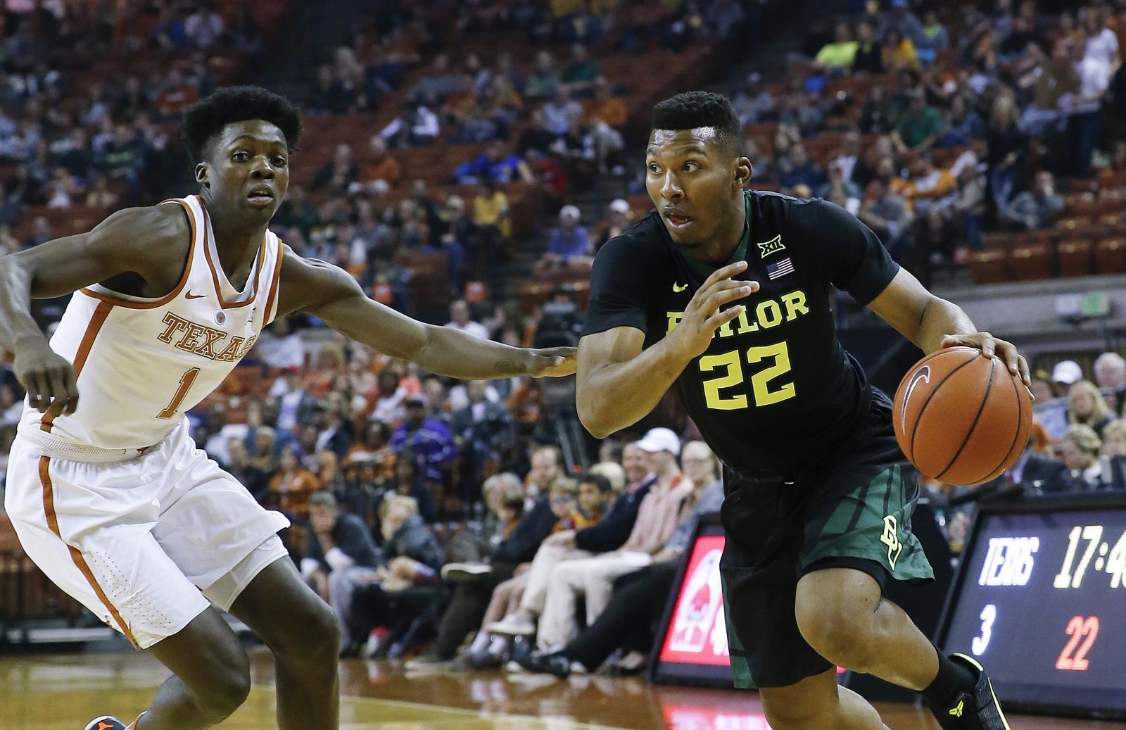 Texas Basketball Horns open Big 12 play with chance to upset Baylor