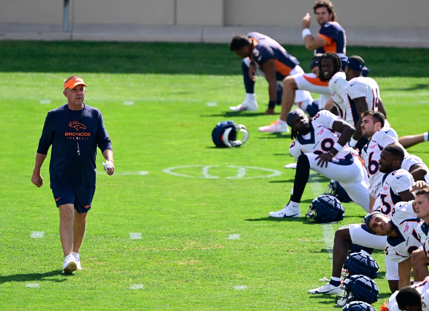 With primetime matchup vs. Buffalo looming, Broncos paint Bills’ logo