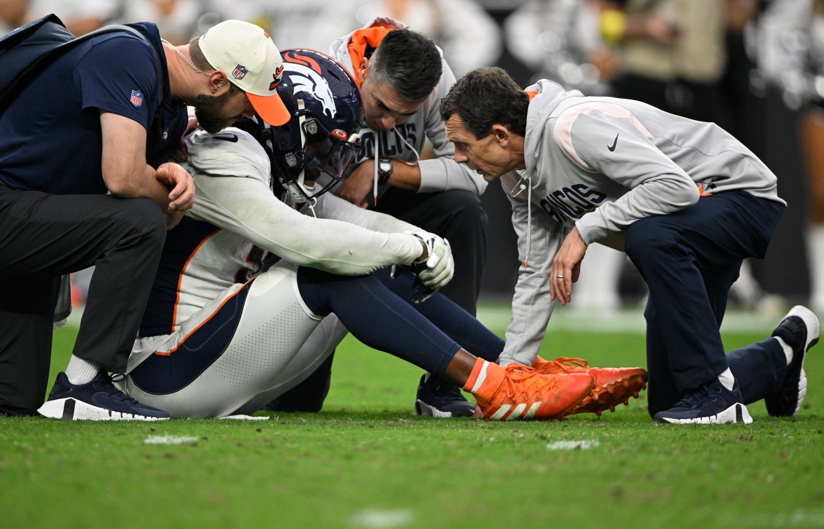 Broncos place Randy Gregory, Javonte Williams on injured reserve with knee injuries; sign RB