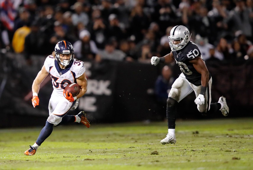 Phillip Lindsay heads the list of 2018 NFL undrafted