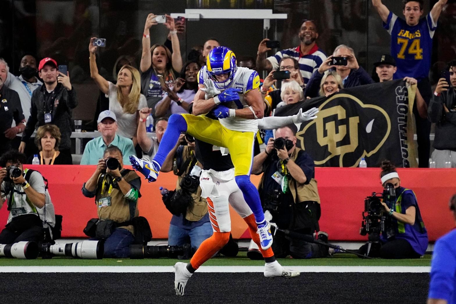 Top moments from the Super Bowl, including MVP Cooper Kupp’s catch and the return of Meadow Soprano