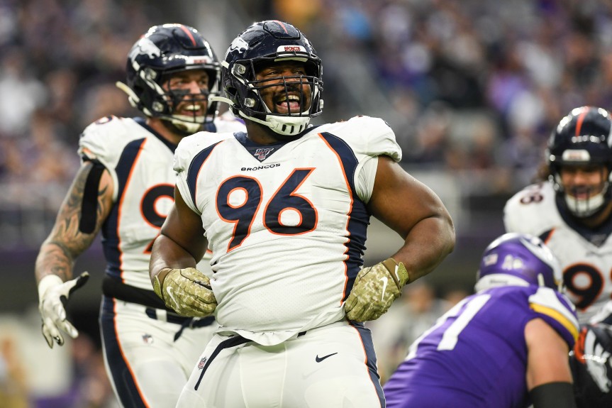 Broncos Insider Shelby Harris big performance lands him